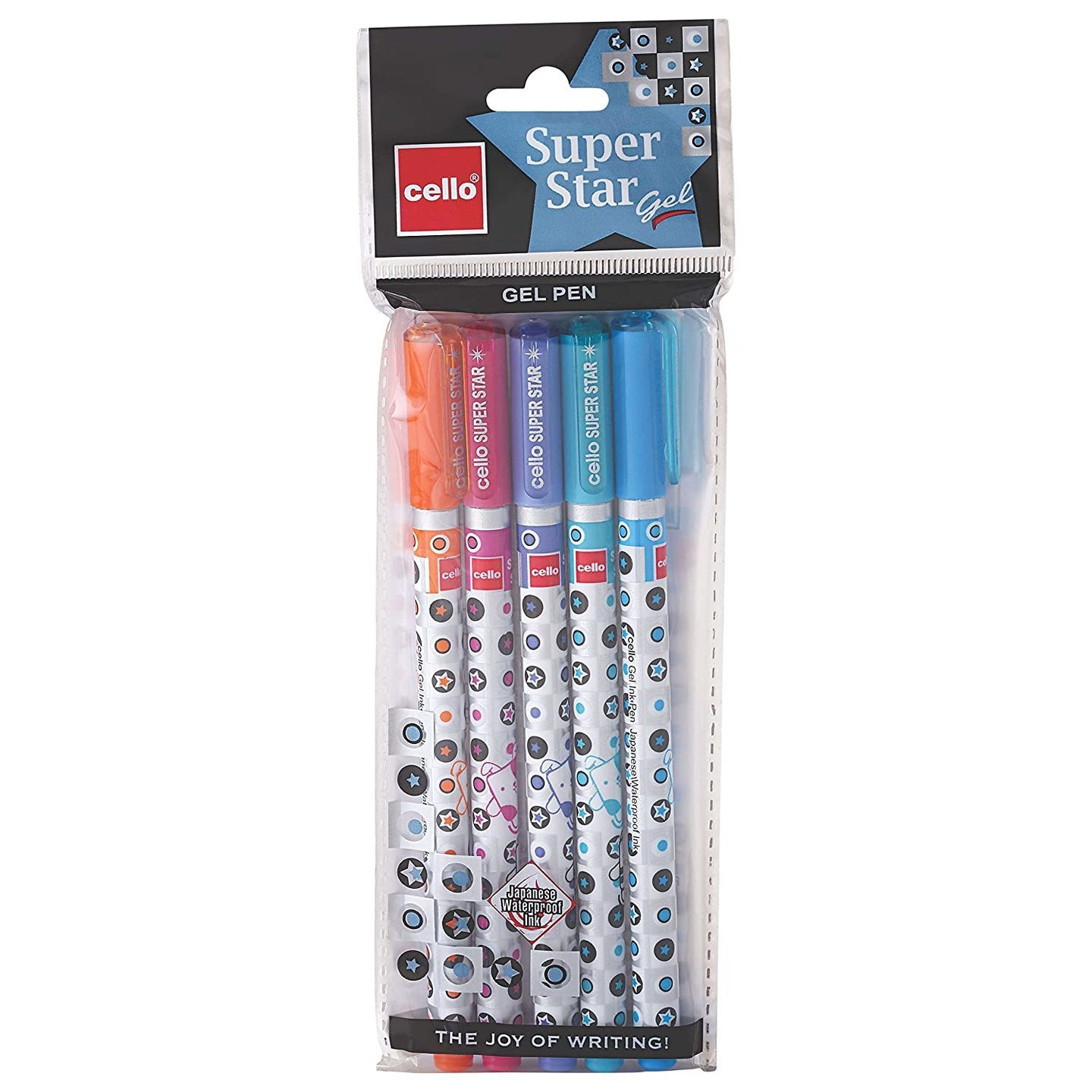 Cello Super Star Gel Pen - Pack of 100 Blue