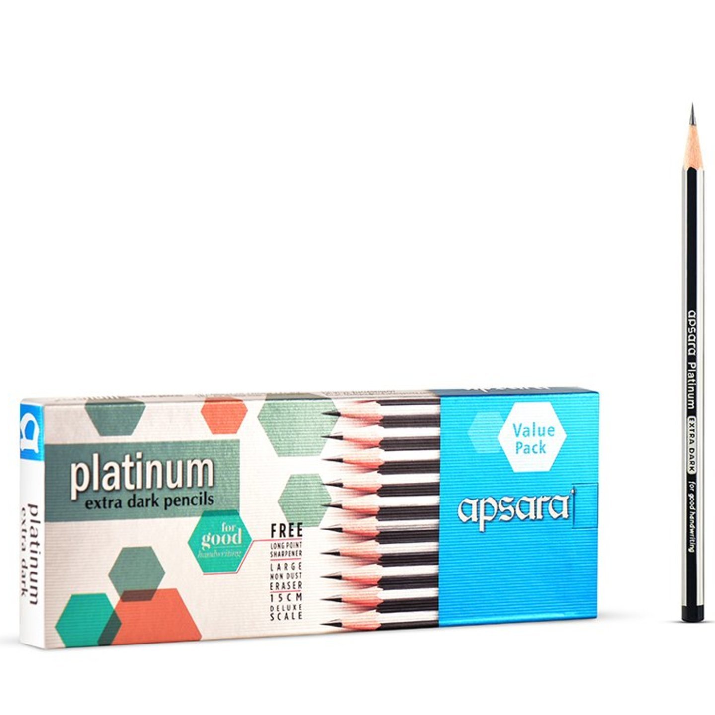 Apsara Platinum Pencils Value Pack - Pack of 20