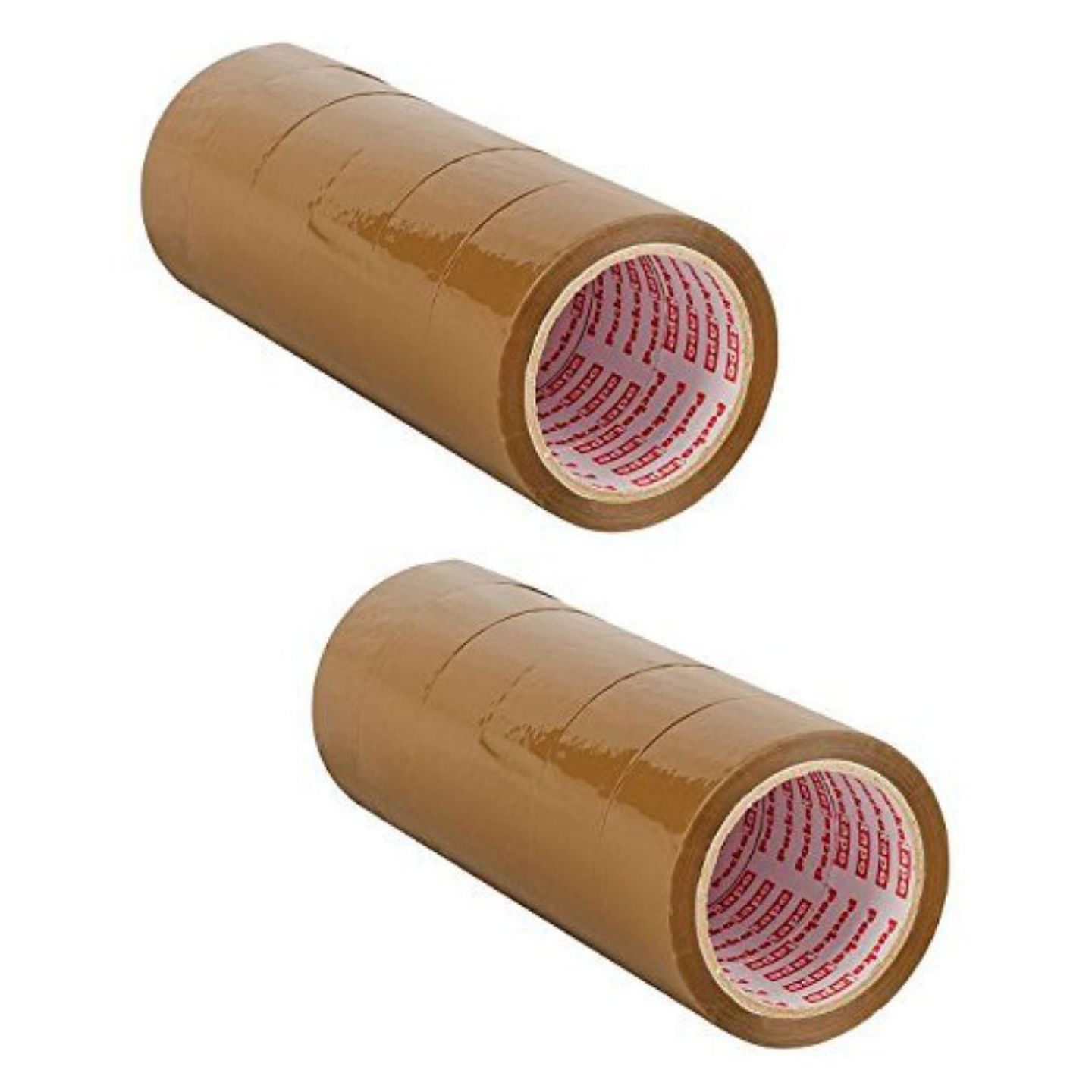 Brown tape 2 inch, 65 meter, pack of 12