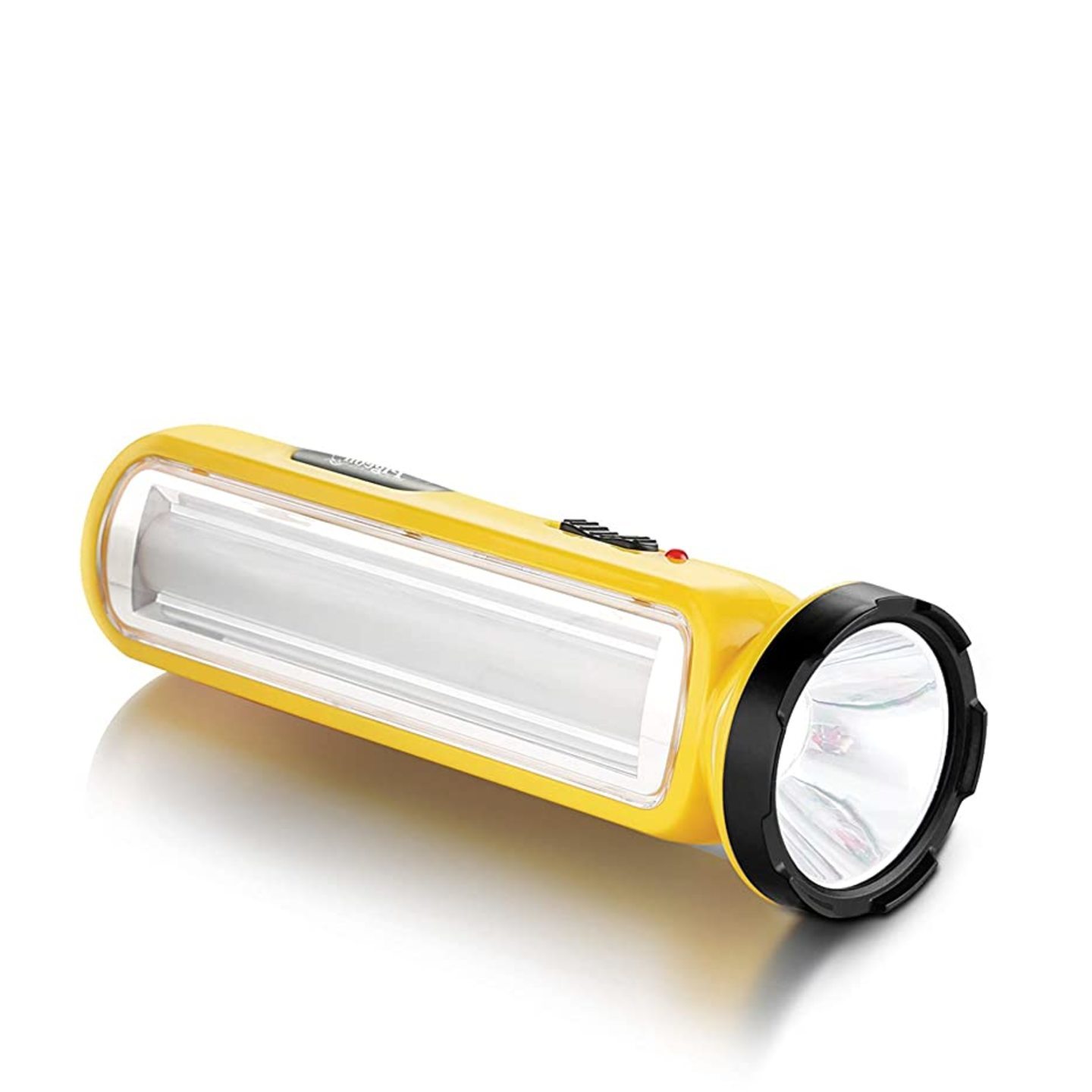 Pigeon Radiance LED Torch with Emergency Light Yellow