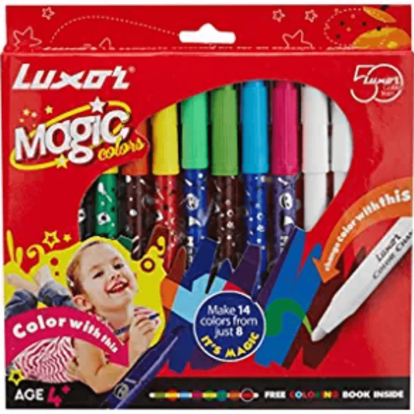 Luxor Magic Colors Pen Set