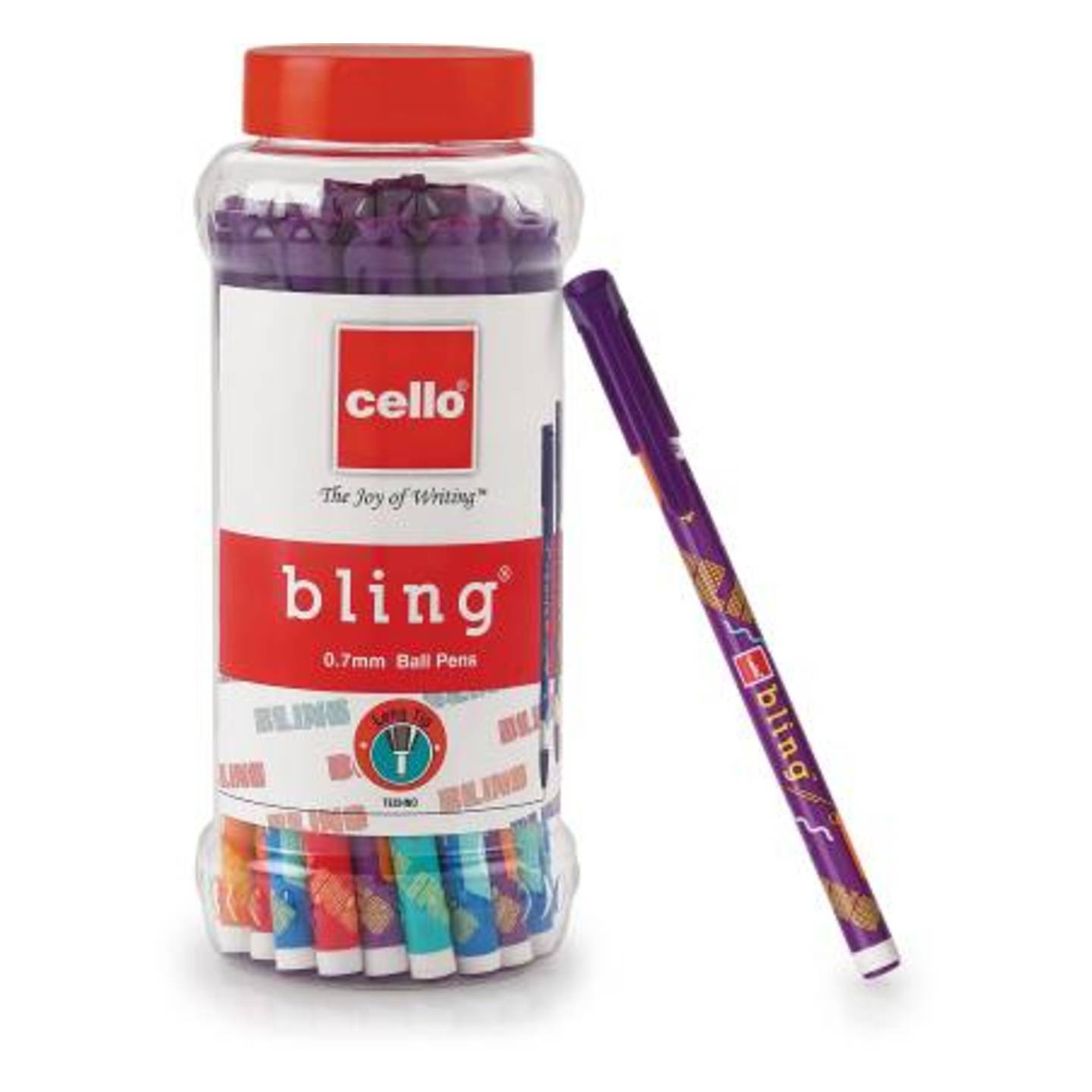 Cello Bling Techno Ball Pen  Pack of 25