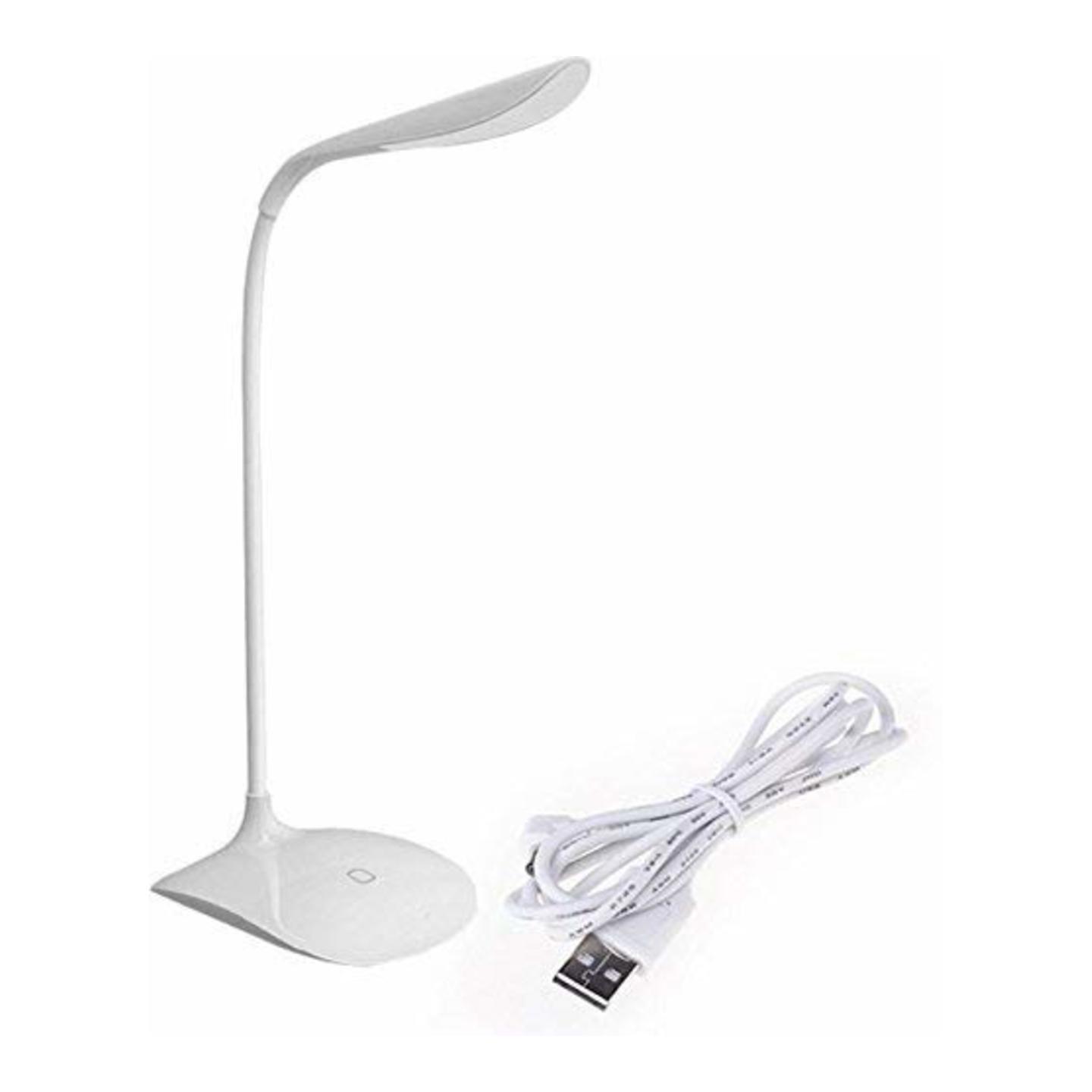 Study lamp Rechargeable Led Touch On Off Switch Student Study Reading Dimmer Led Table Lamps White Desk Light