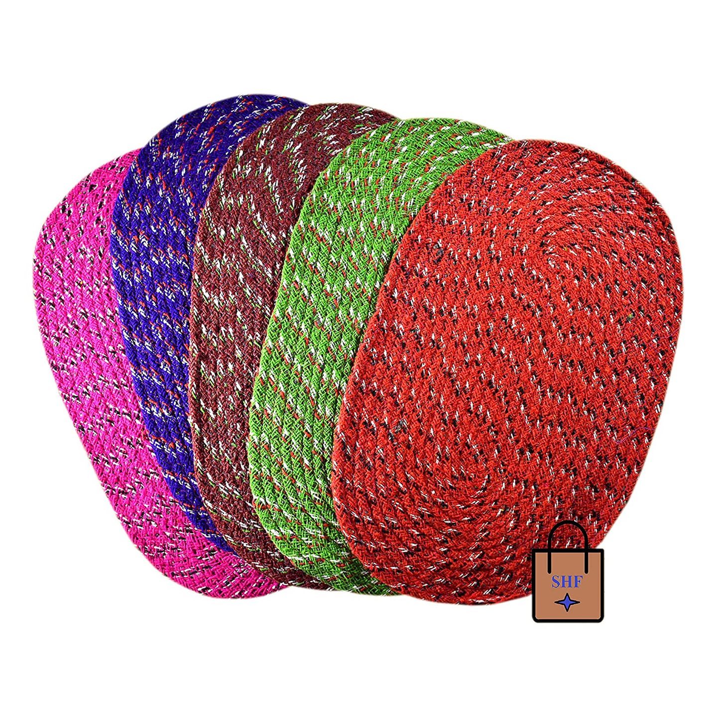 Solid Bath Mat Multicolour, Cotton, 33x53 cm