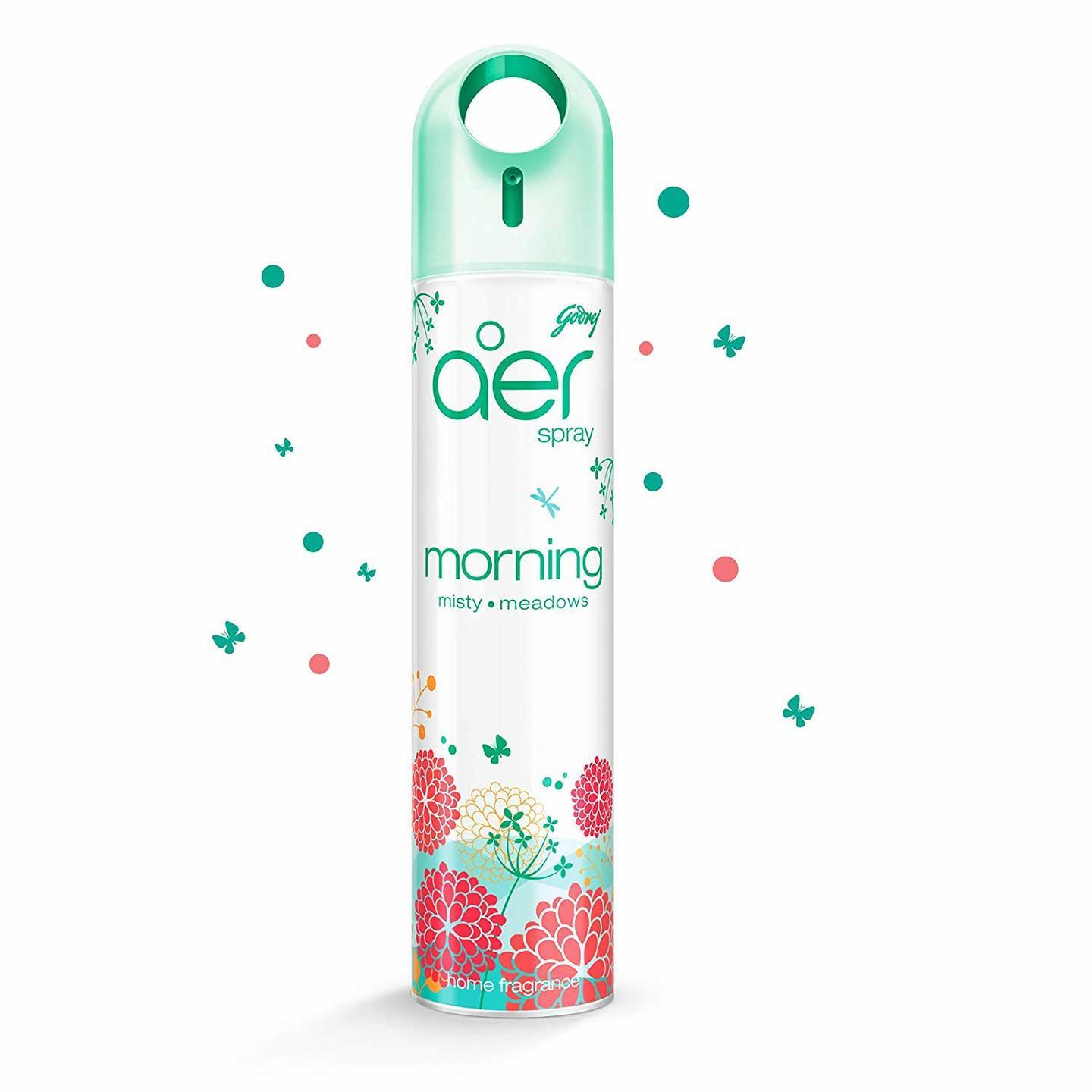 Godrej aer Home Air Freshener Spray - 240ml Morning Misty Meadows