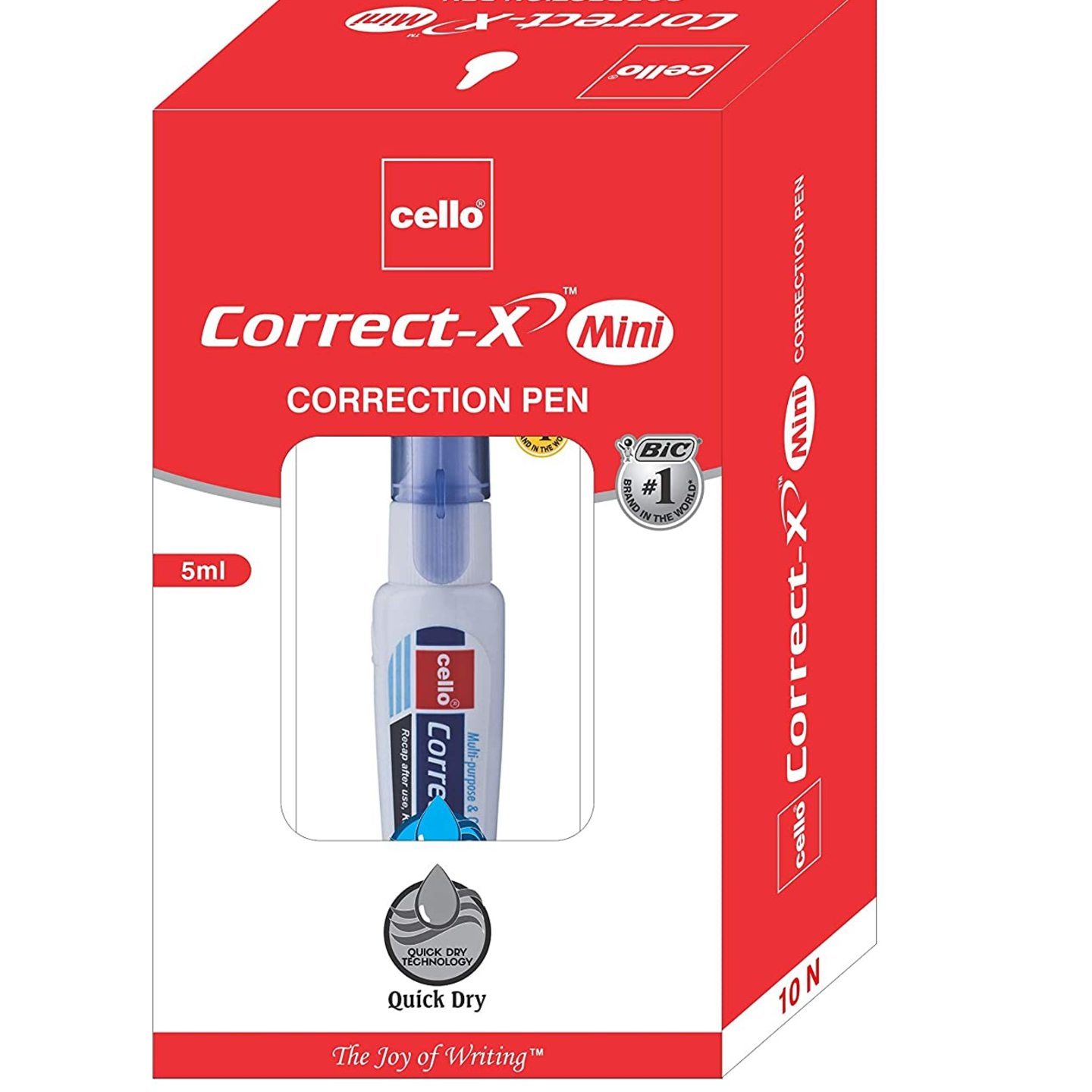 Cello Correct-X Pen Mini - Count of 10