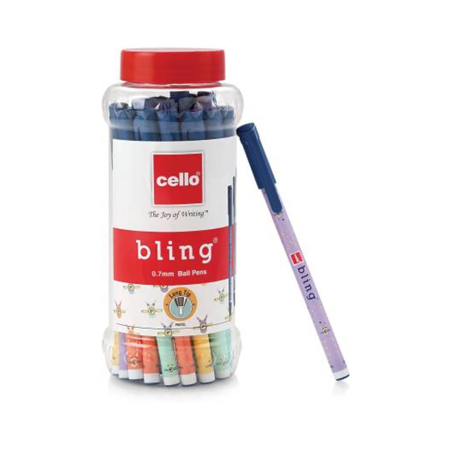 Cello Bling Pastel Ball Pen  Pack of 25