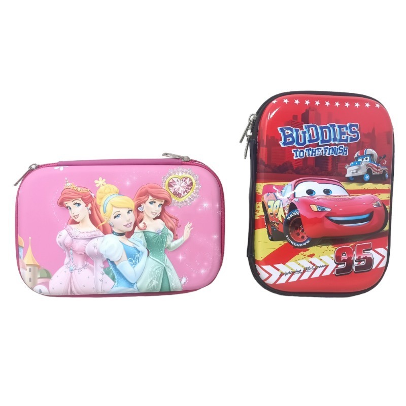 (Big Size) 3D Zipper Pencil Pouch/Case Box in Assorted Designs