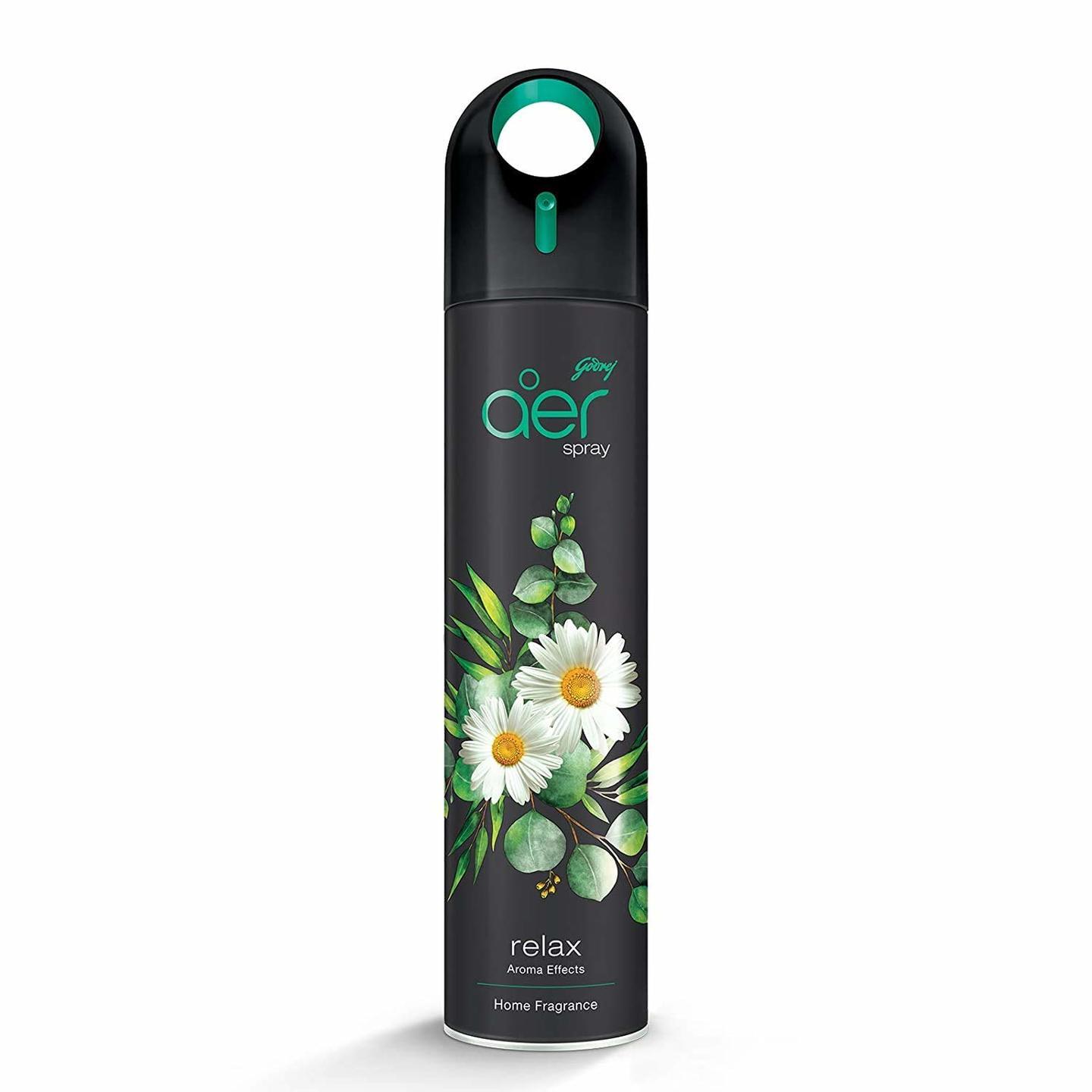 Godrej aer spray, Premium Air Freshener - Relax 240 ml