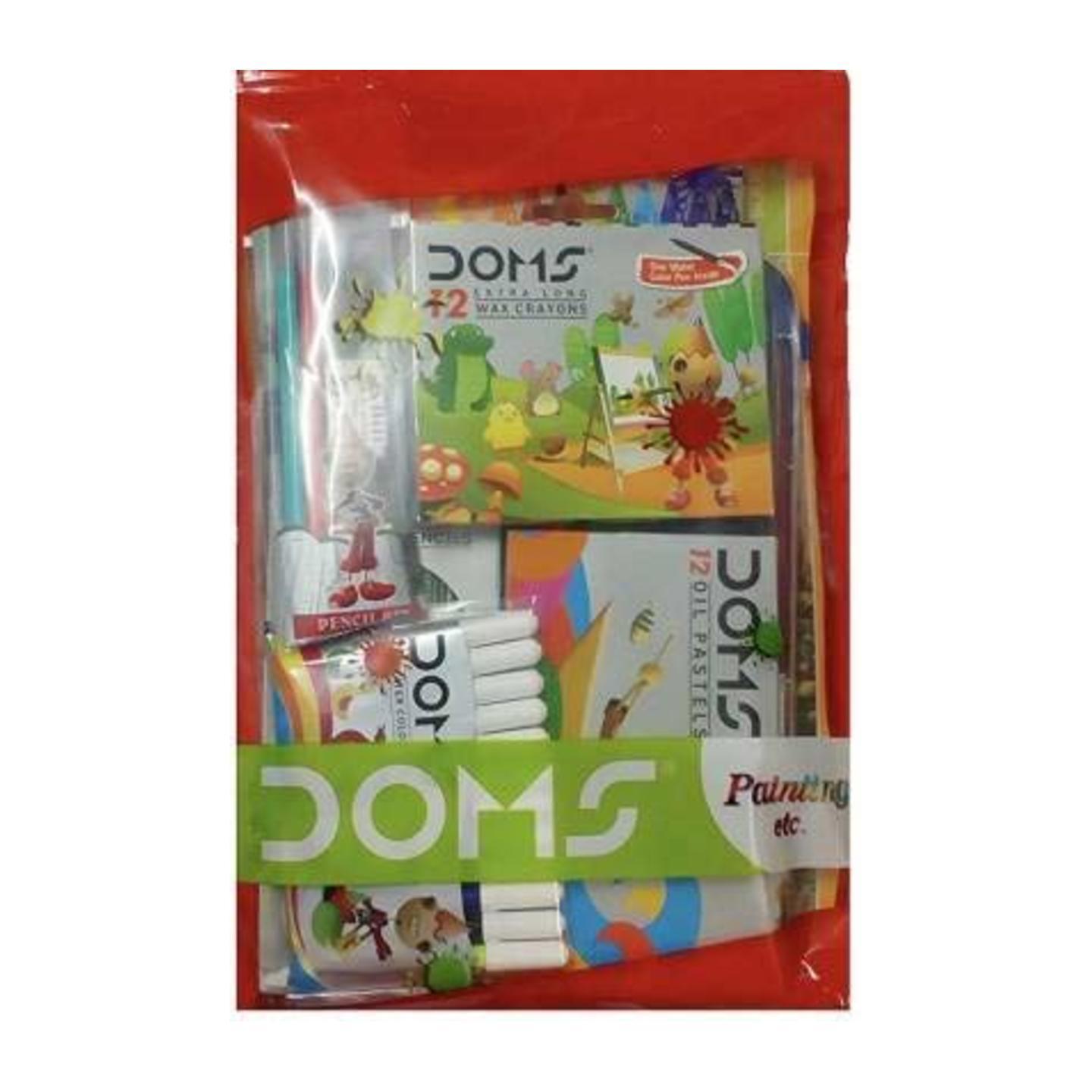 DOMS Painting Set for Kids Learning Multicolor - Pack of 8