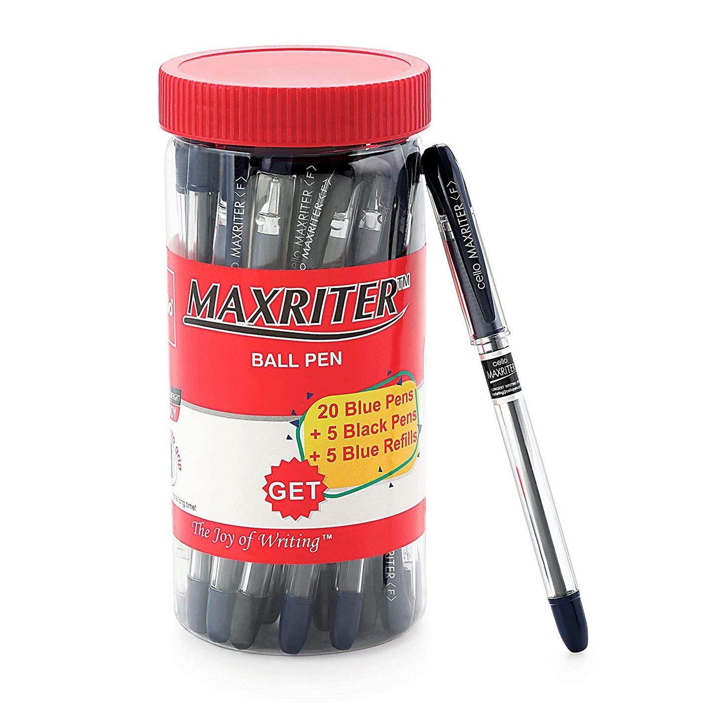 Cello Butterflow Avenger Ball Pen 25 Pens Jar - Blue  Ball pens with Avenger Superhero designs  Smooth Writing