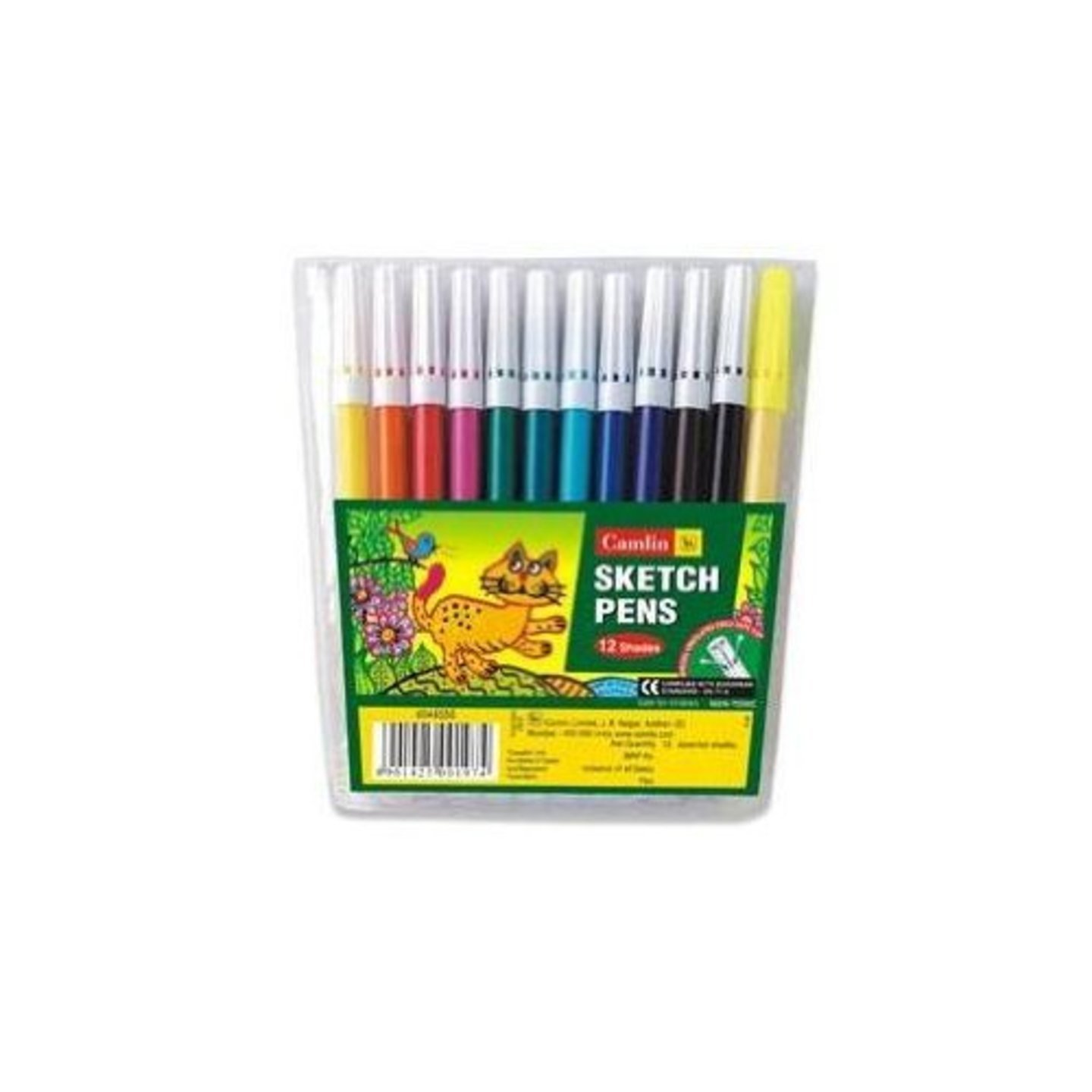 Camlin Kokuyo Sketch Pen - 12 Shades