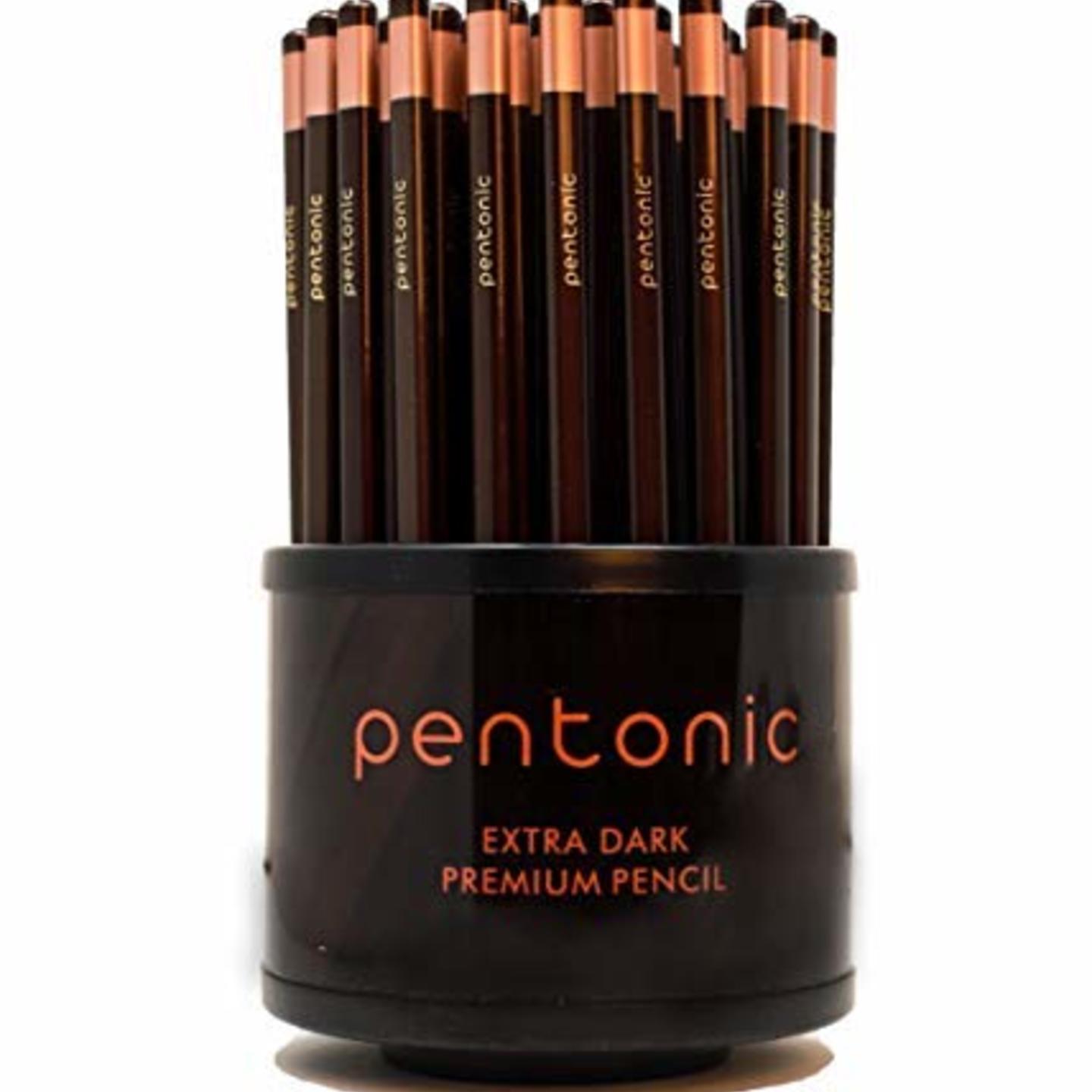 Pentonic Extra Dark Premium Pencil, Pack of 50