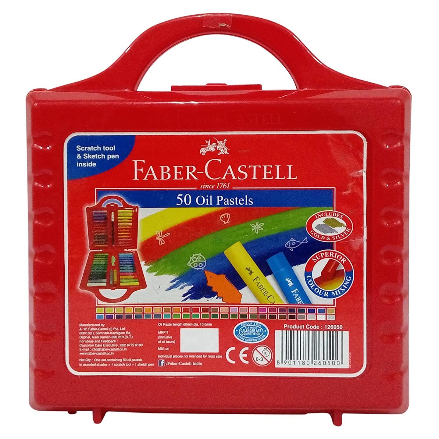 Faber Castell Oil Pastels - Pack of 50