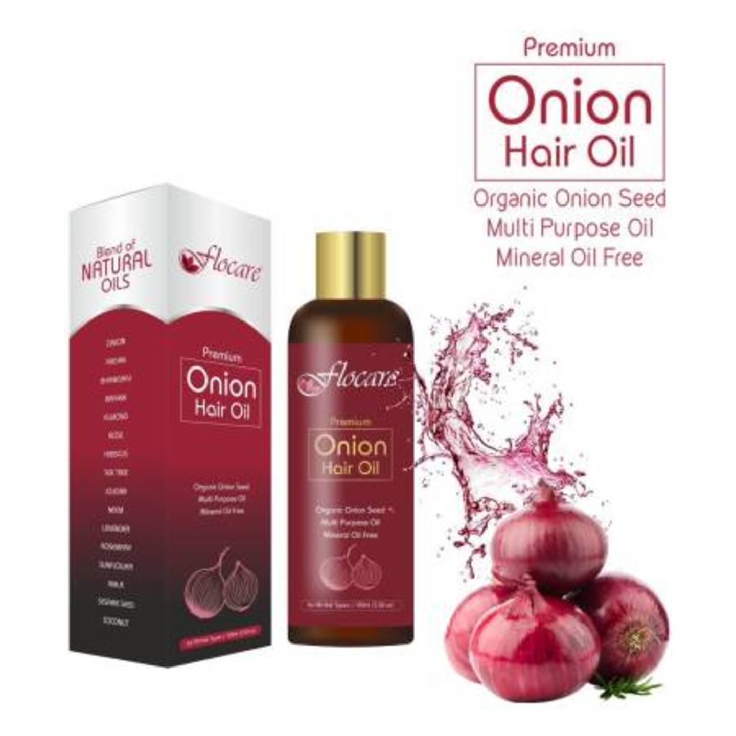 Onion Hair Oil Multi-Purpose Hair Growth Oil