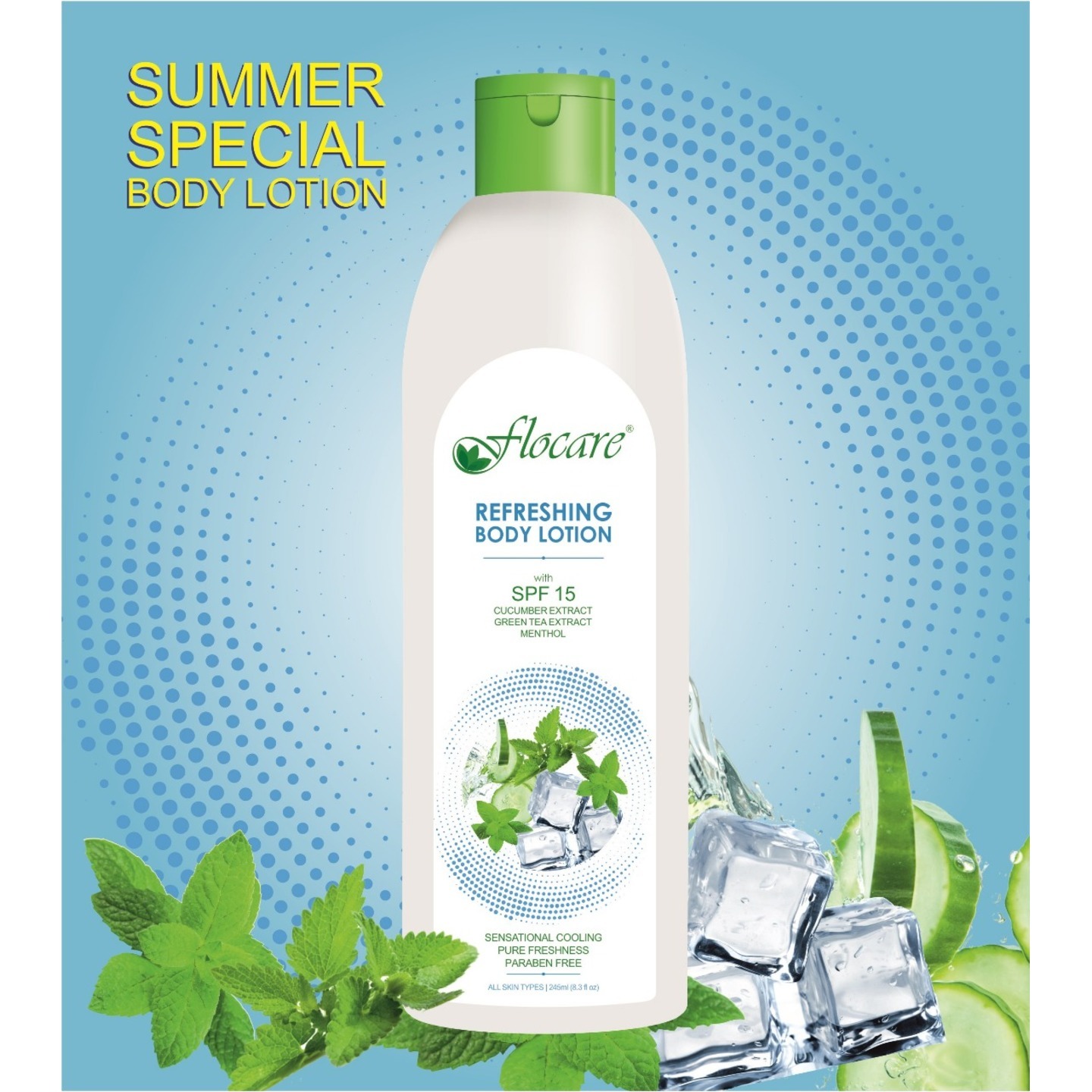 Refreshing Summer Body Lotion