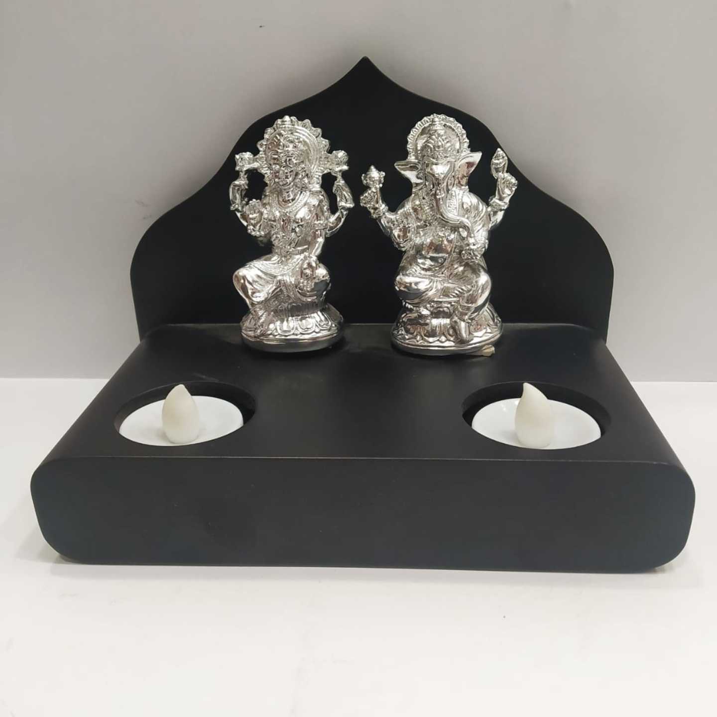 Ganesha With Laxmi Mata with Led Light