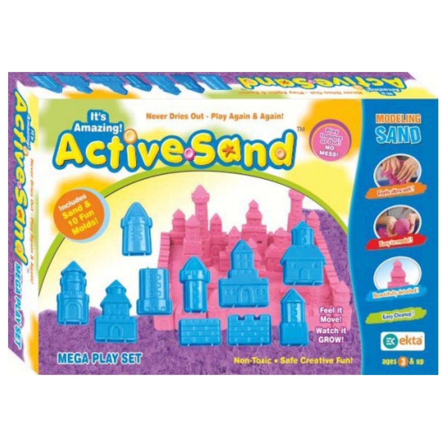 ACTIVE SAND MEGA PLAY SET