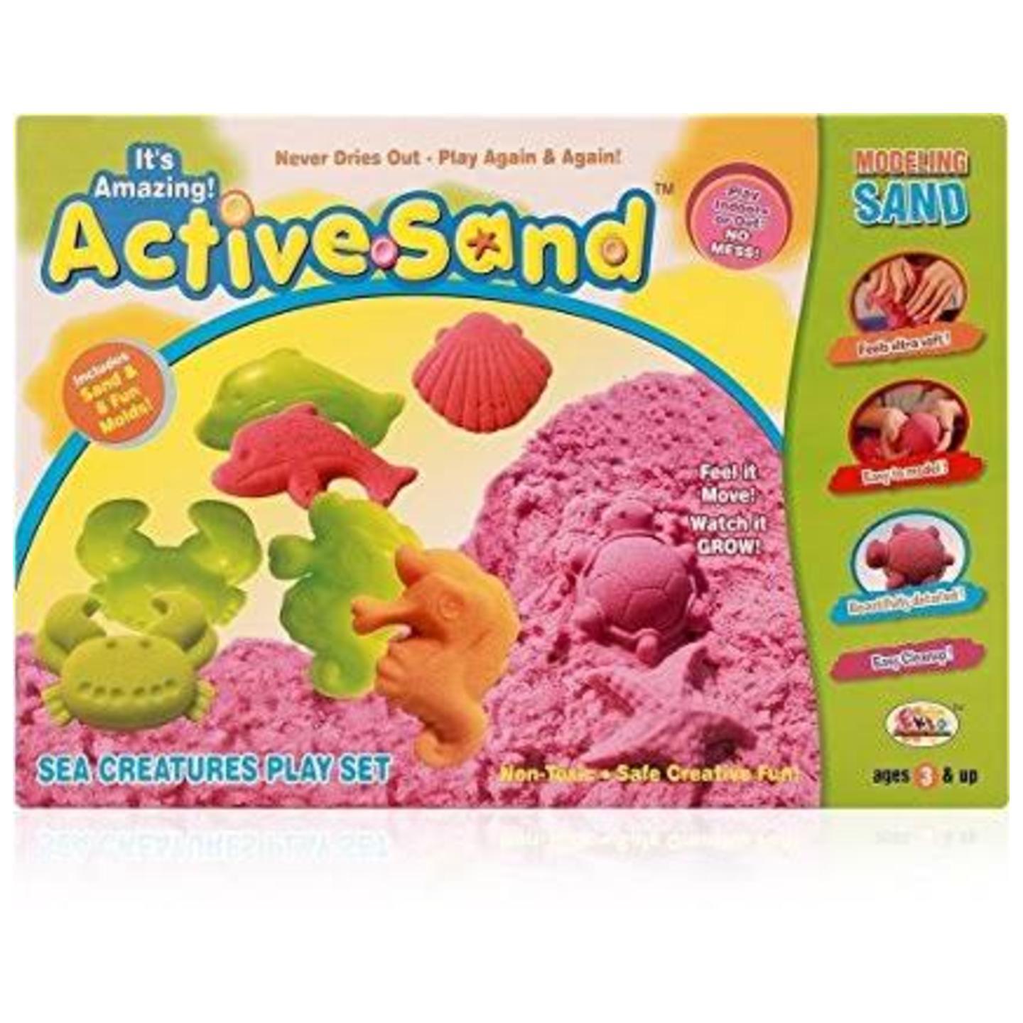 ACTIVE SAND SEA CREATURES PLAY SET