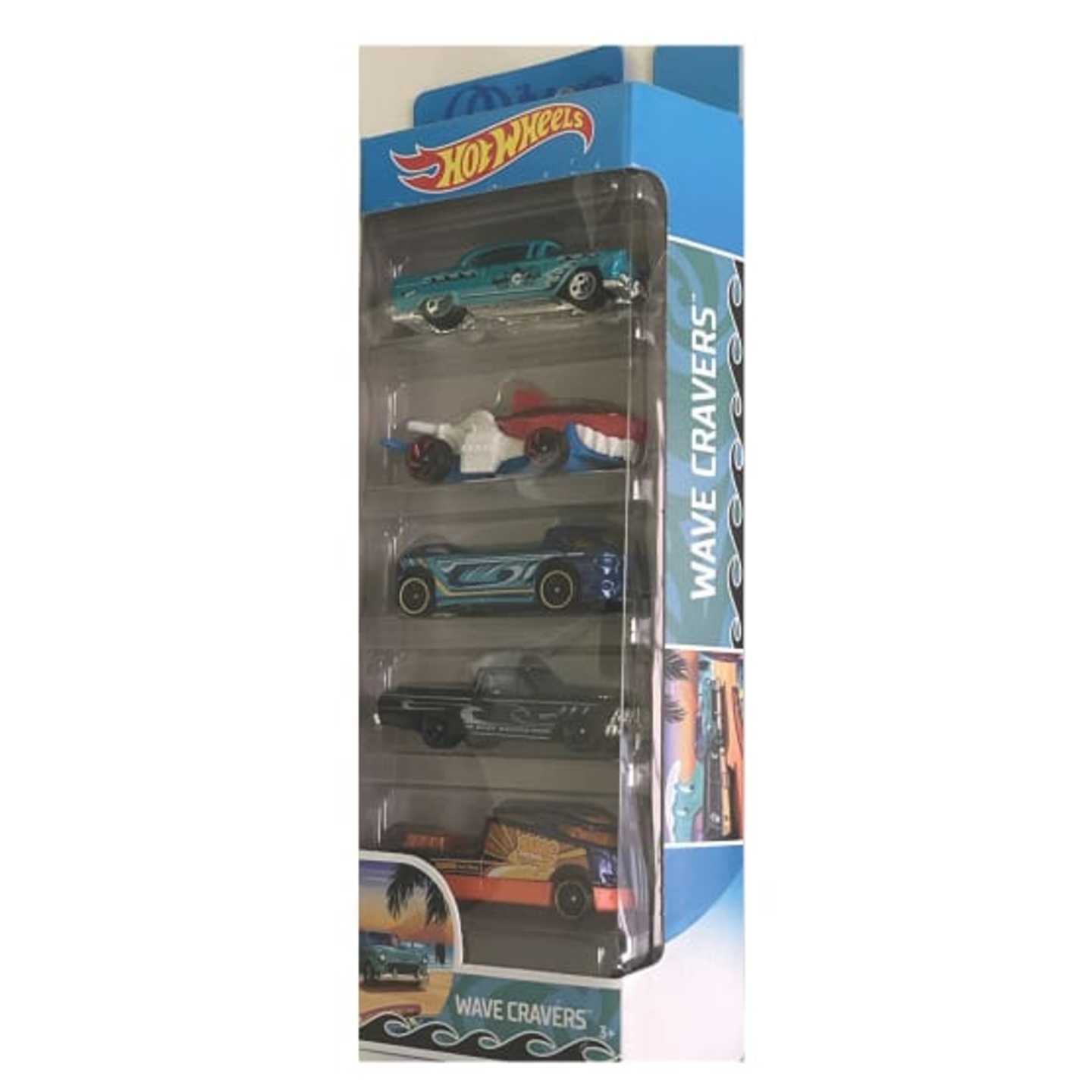 Hotwheel Wave Cravers Pack of 5