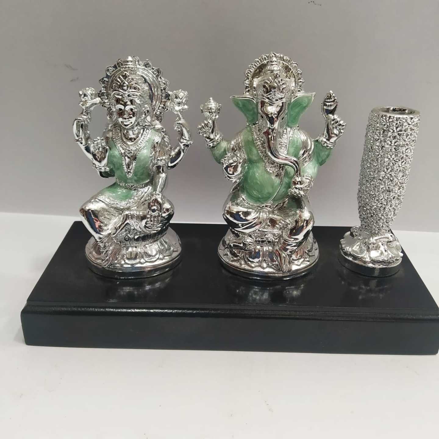 Laxmi Ganesh Set With Pen Holder