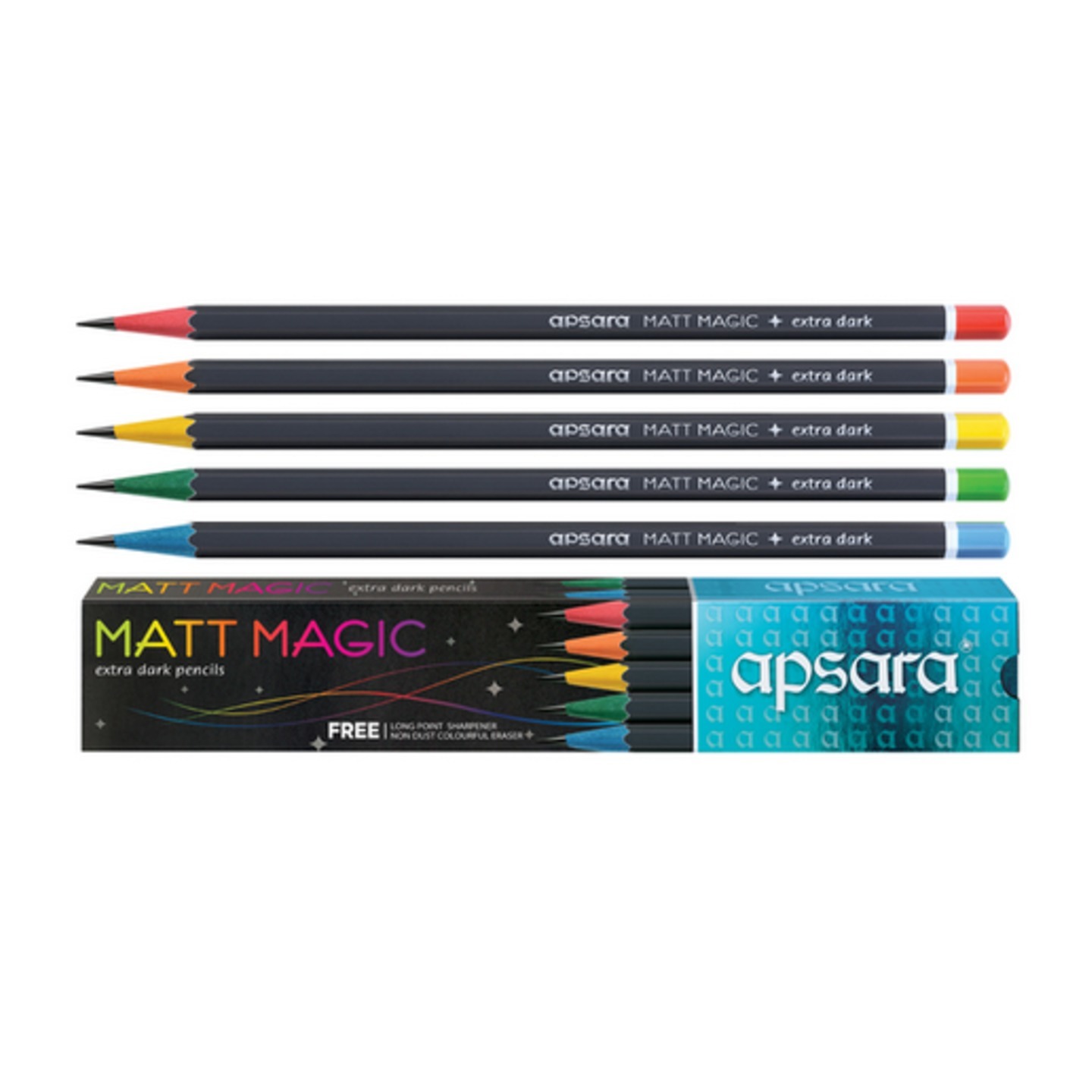 Apsara Matt Magic Pencil Pack