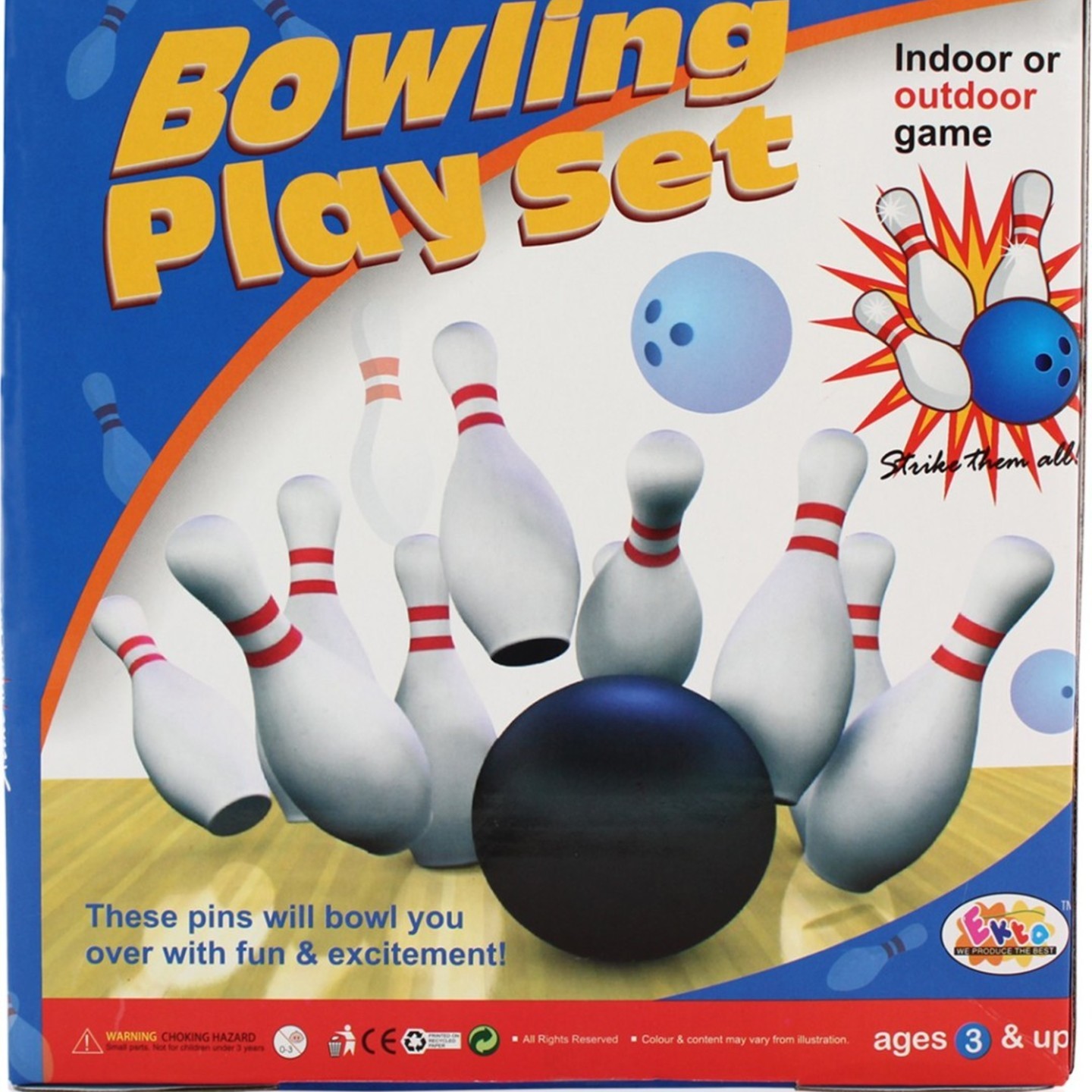 EKTA BOWLING PLAY SET 