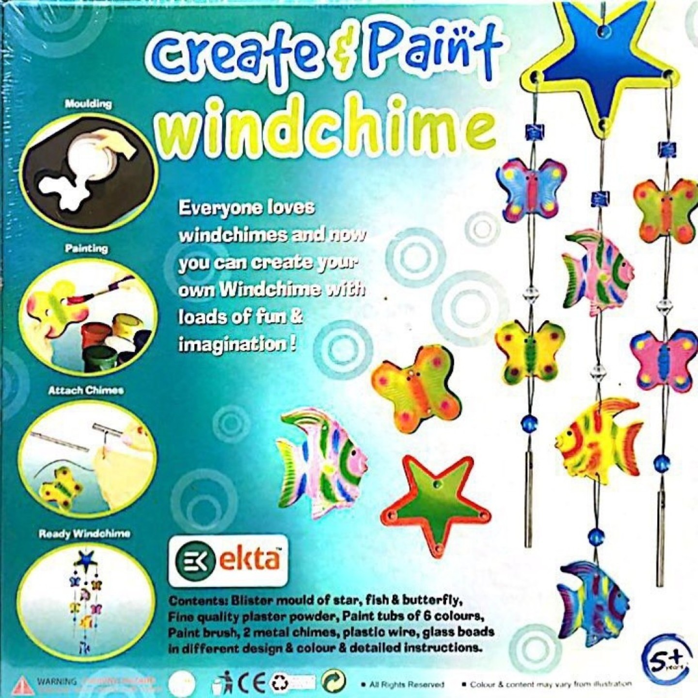 CREATE AND PAINT WIND CHIMES