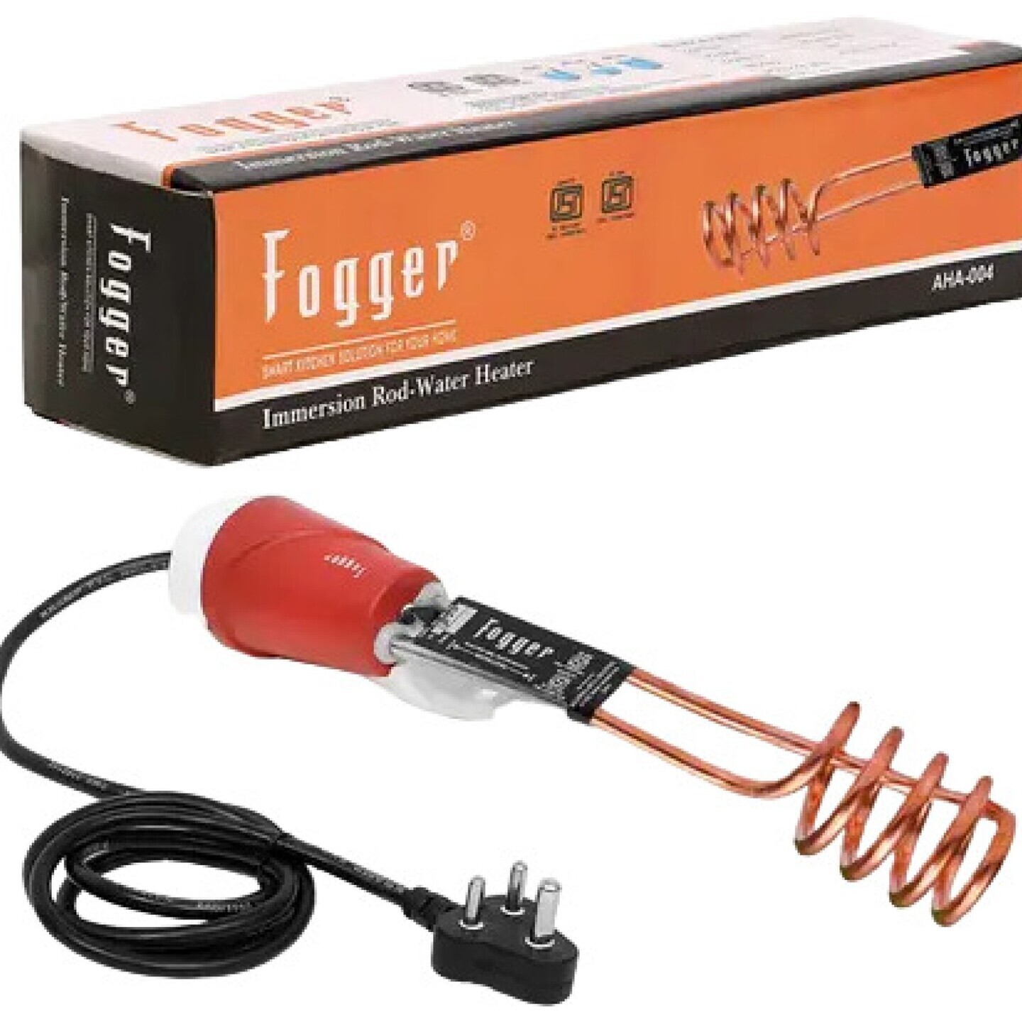Fogger 1500 Watt Orange Shockproof Immersion Rod 1500 W Immersion Heater Rod  (water)