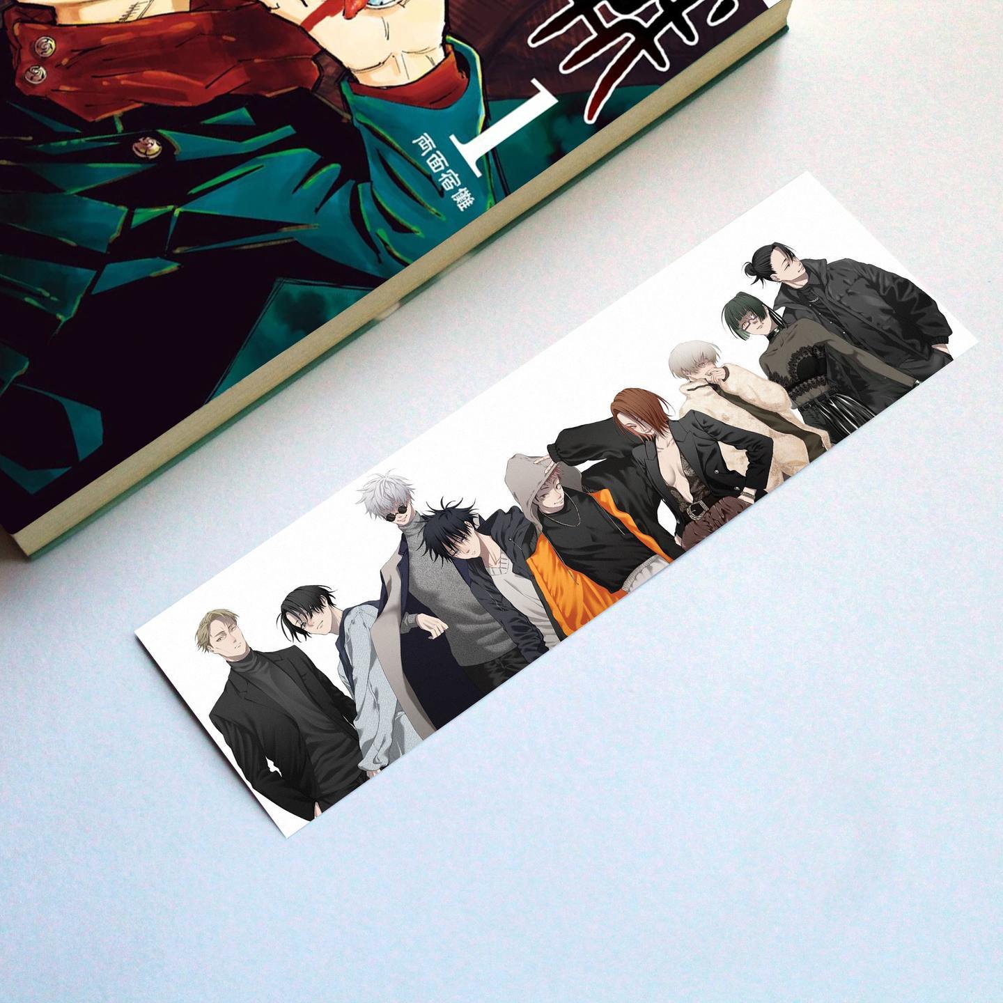 Jujutsu Kaisen Bookmark - All Charecters