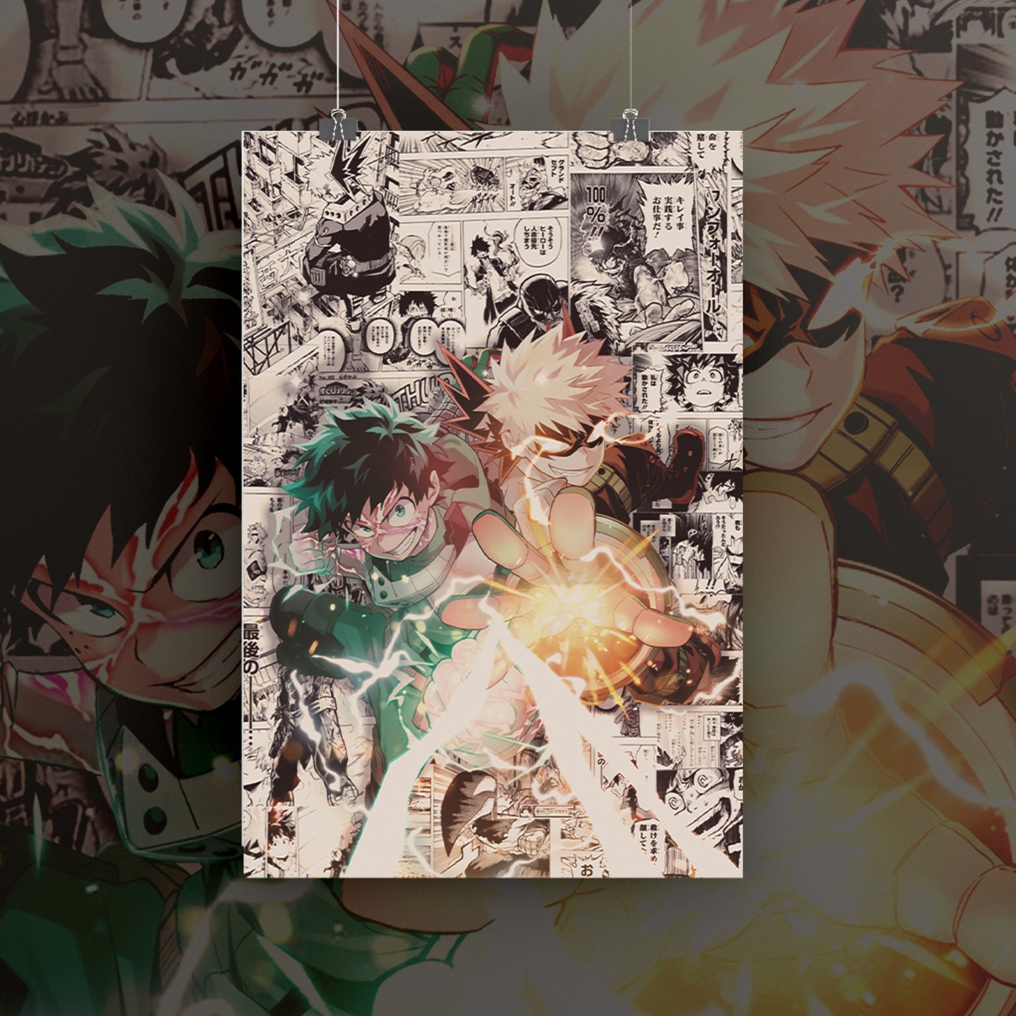Deku And Bakugo - The New Age Hero