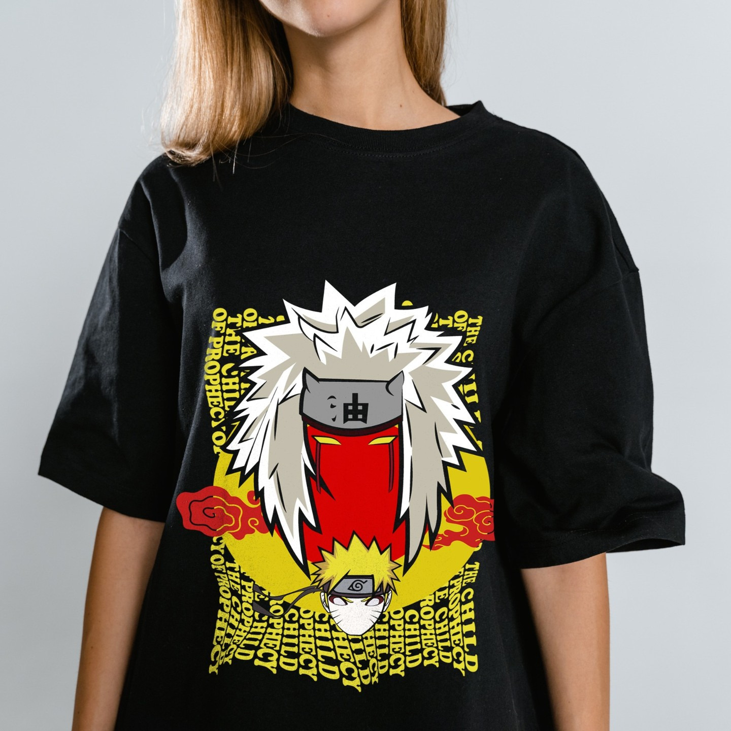 Naruto Jiraya Oversized T Shirt 