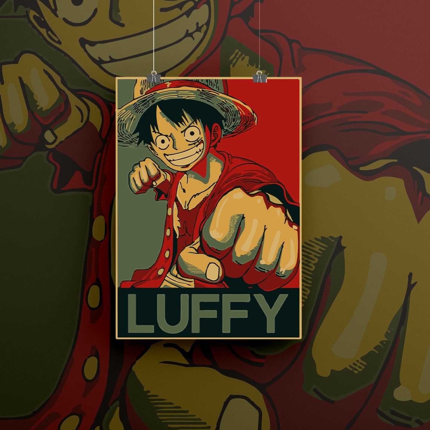The Monkey D Luffy Poster