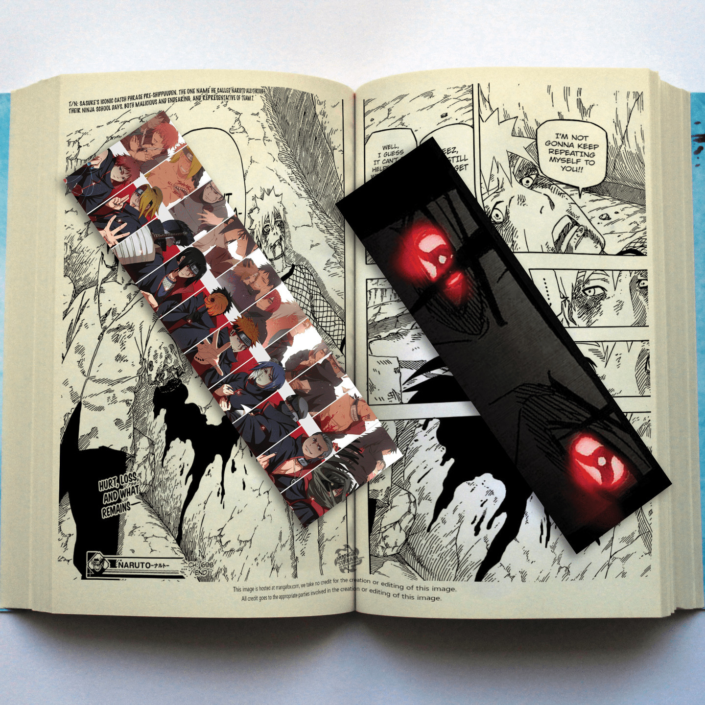 Naruto Bookmark - Design 2
