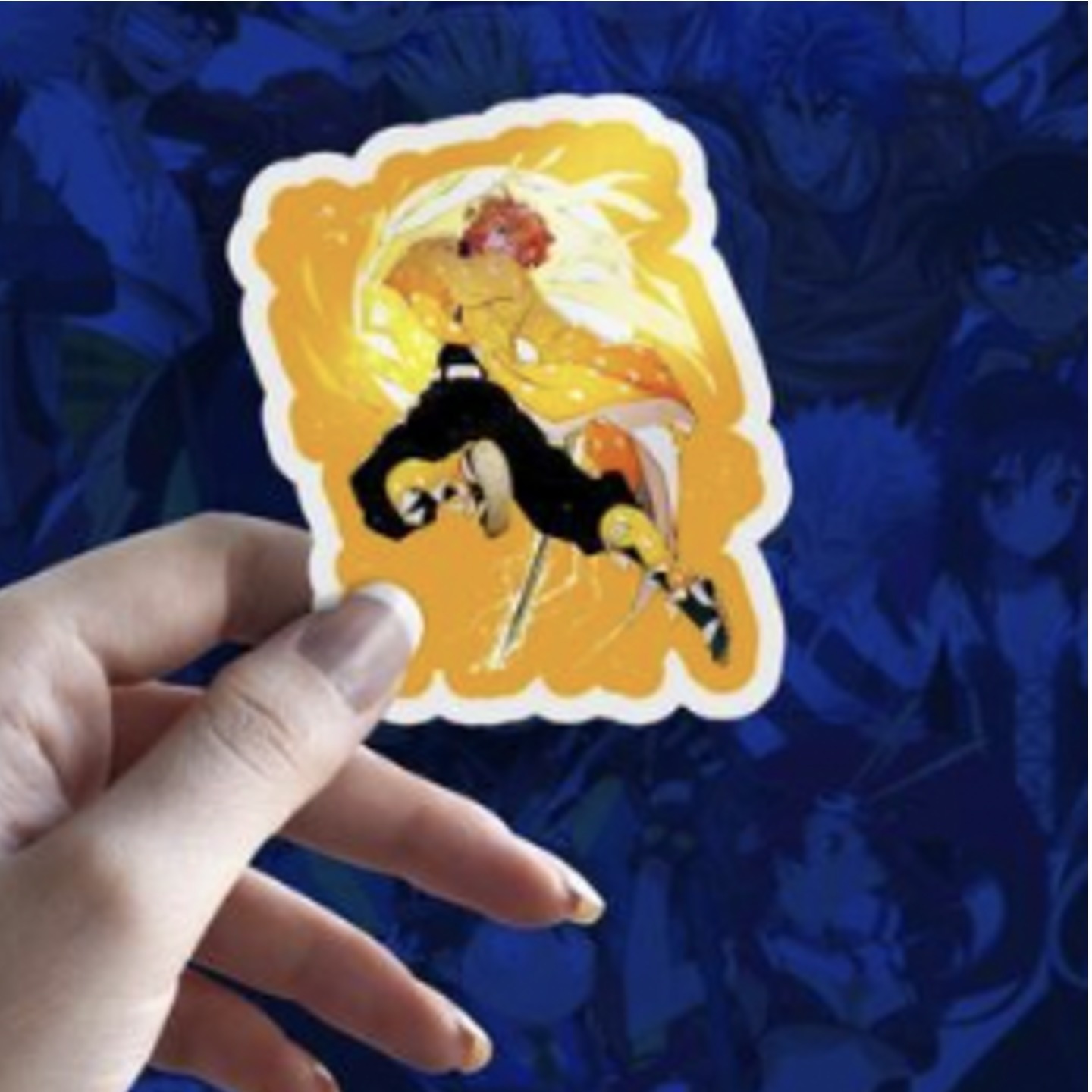 Zenitsu Sword Sticker