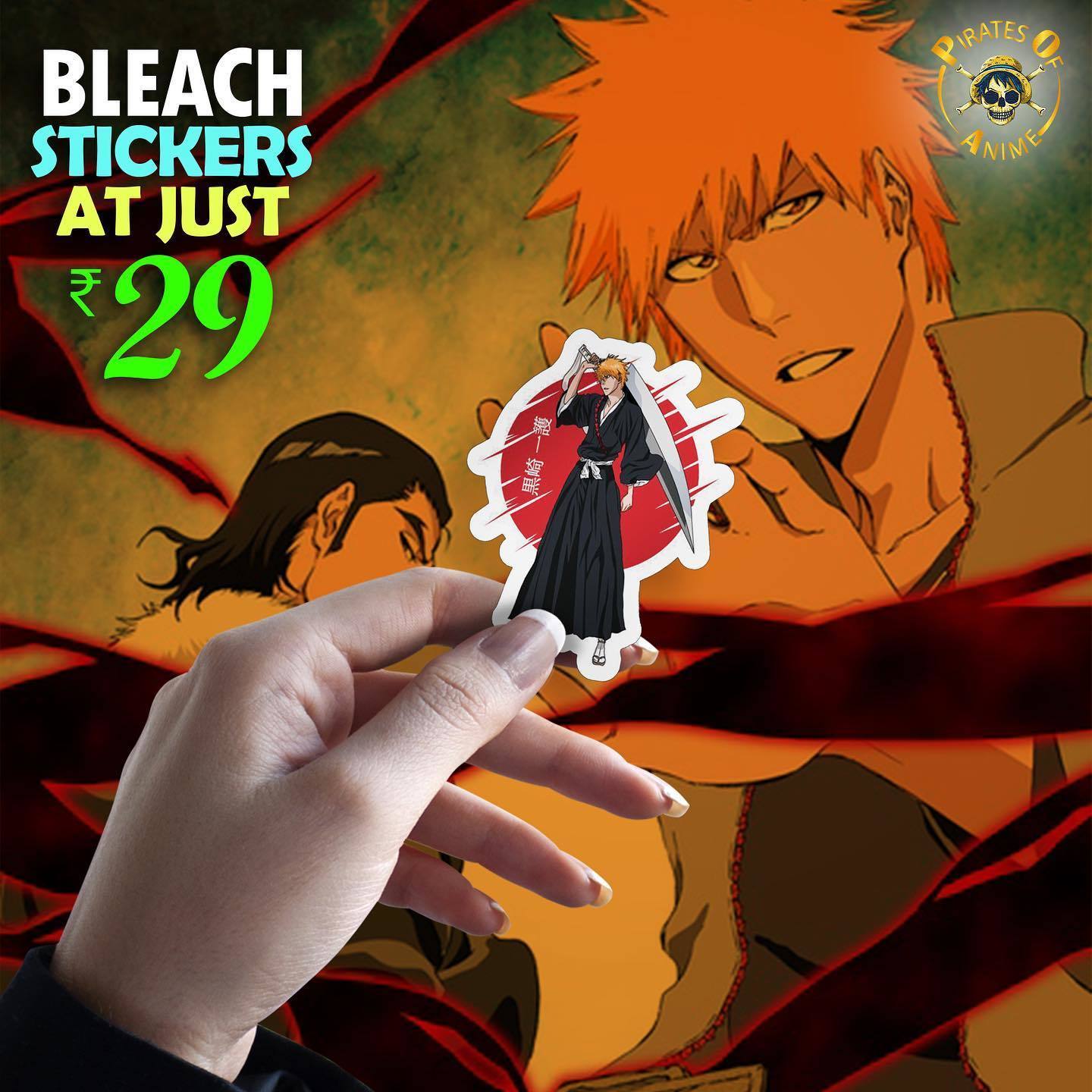 Bleach Ichigo Sticker 