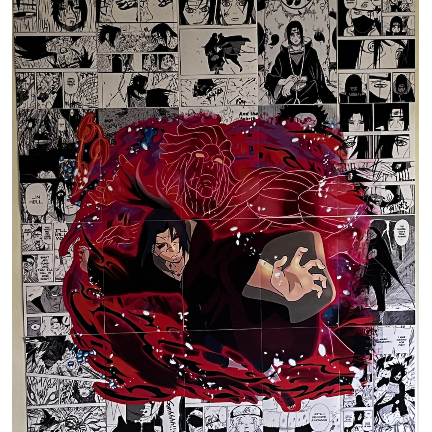 Itachi Manga Wall