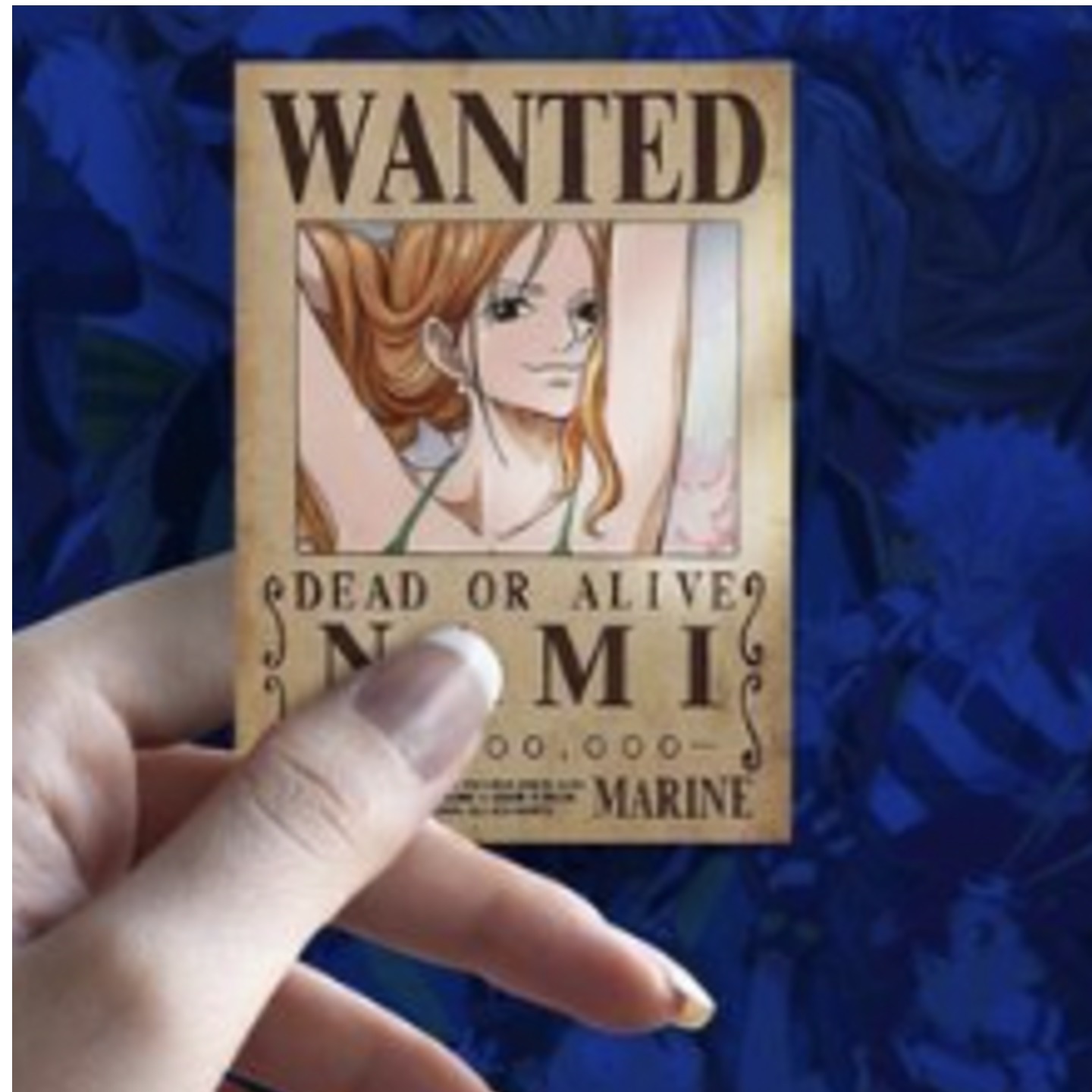 Wanted Nami Sticker 