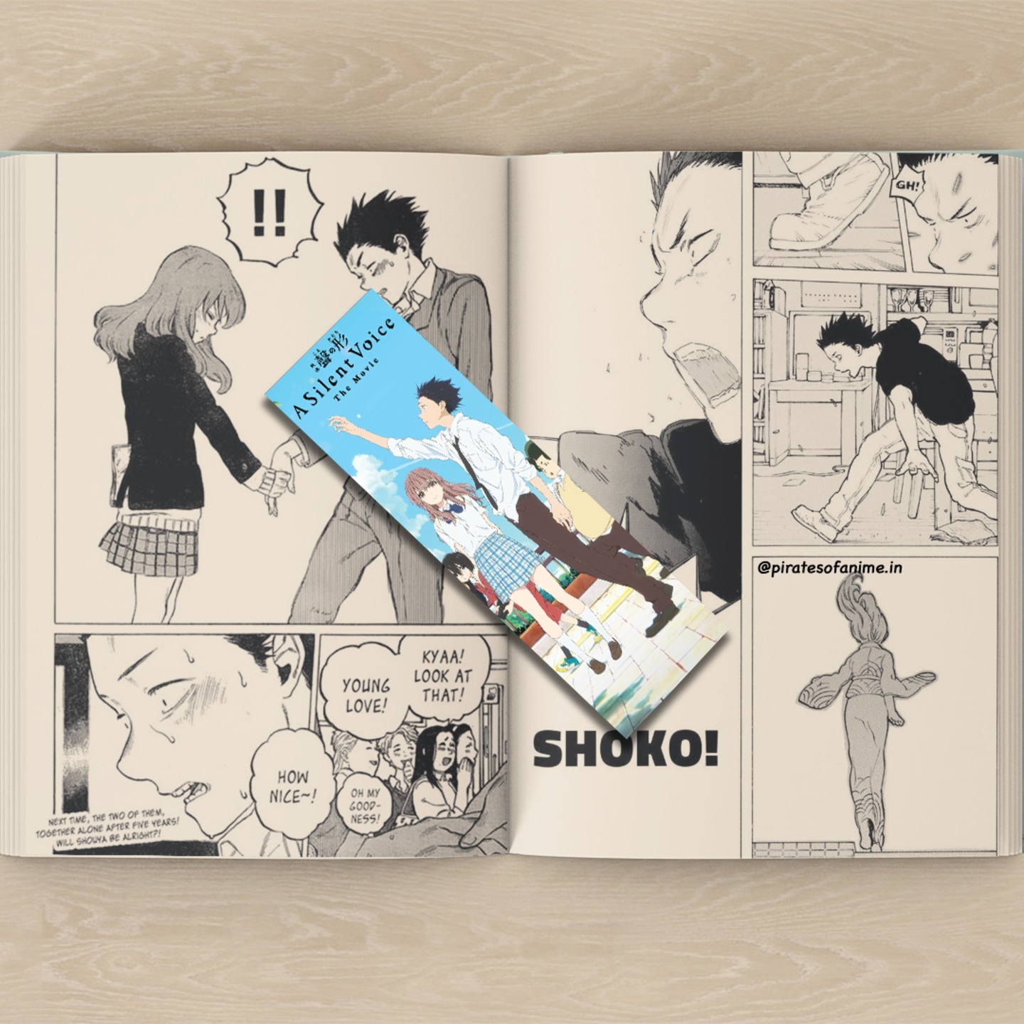 The Silent Voice Bookmark
