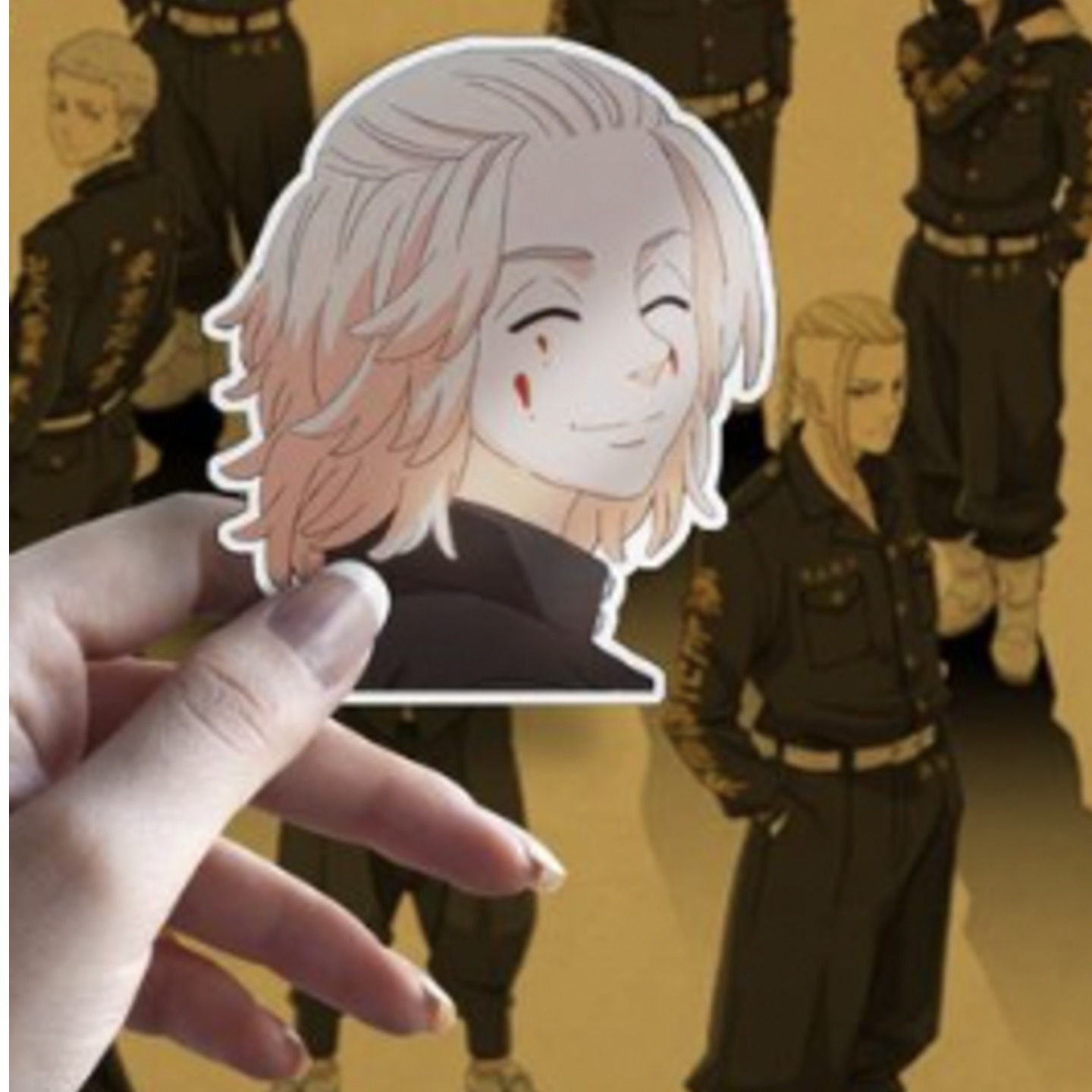 Mikey Smile Sticker 