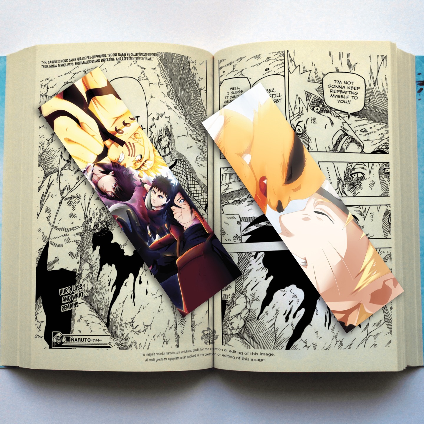 Naruto Bookmark - design 1