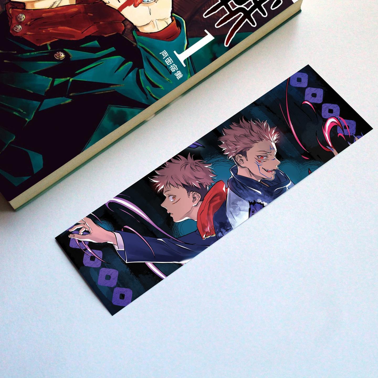 Jujutsu Kaisen Bookmark - Itadori x Sukuna