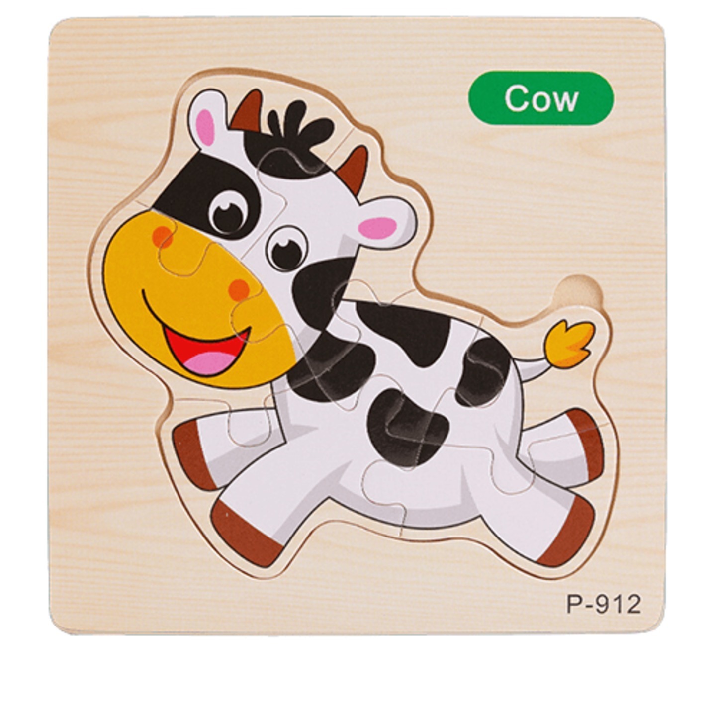 Puzzles For Kids Ages 2-4,6 Pack Wooden Puzzles For Toddlers Preschool Educational Learning Toys Set Puzzles holiday gifts On clearance