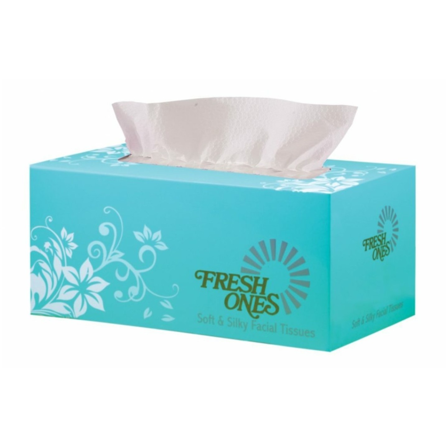 reshOnes Facial Tissues (200 Pulls x 2 Ply, Pack of 1)