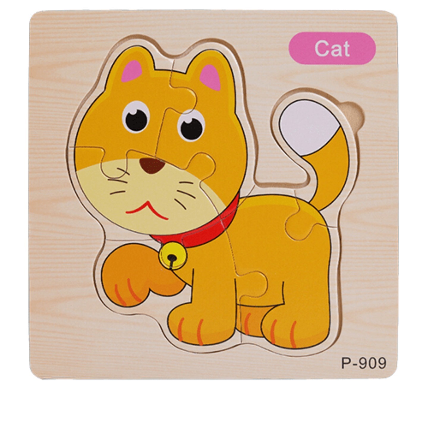 Puzzles For Kids Ages 2-4,6 Pack Wooden Puzzles For Toddlers Preschool Educational Learning Toys Set Puzzles holiday gifts On clearance