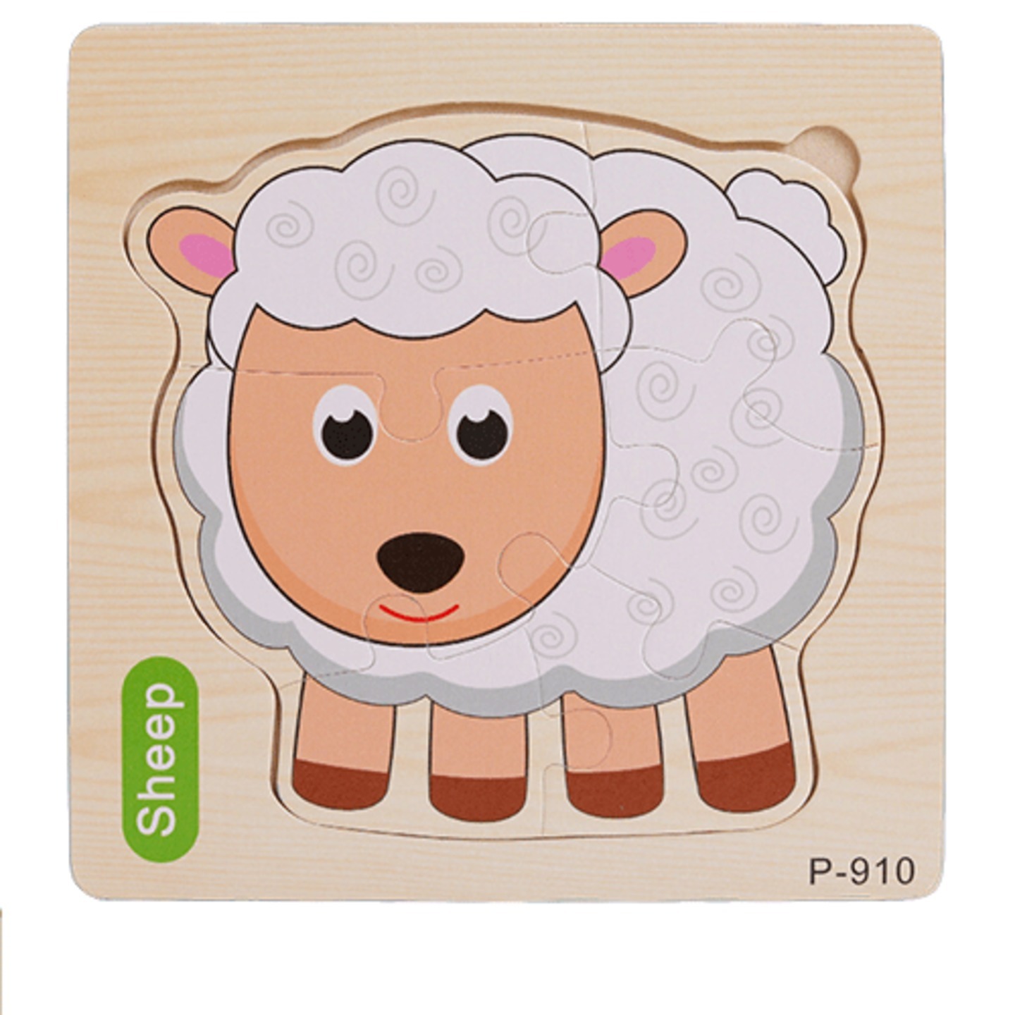Puzzles For Kids Ages 2-4,6 Pack Wooden Puzzles For Toddlers Preschool Educational Learning Toys Set Puzzles holiday gifts On clearance
