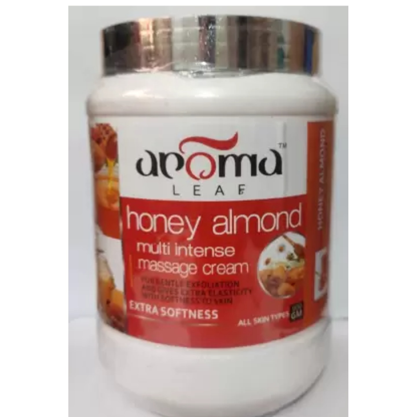 Aroma Leaf HONEY ALMOND MULTI INTENSE MASSAGE CREAM ( 900 GRAMS) EXTRA SOFTNESS  (900 ml)