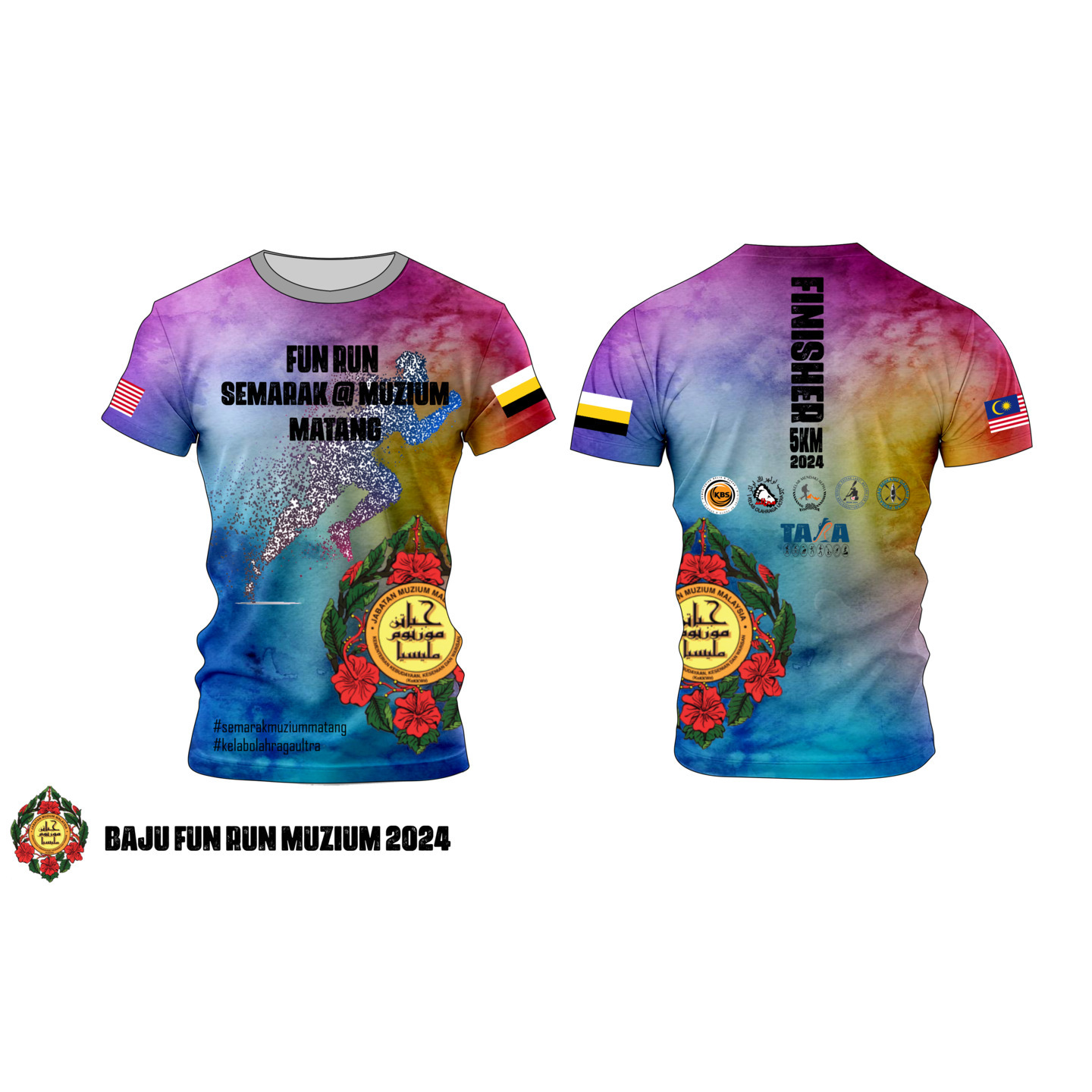 PEMBELIAN BAJU FUN RUN & FUN WALK 5KM SEMPENA SEMARAK@MUZIUM MATANG 2024