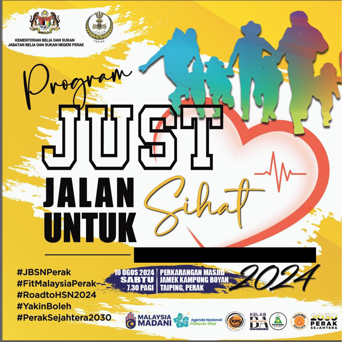 Program Jalan Untuk Sihat JUST 2024