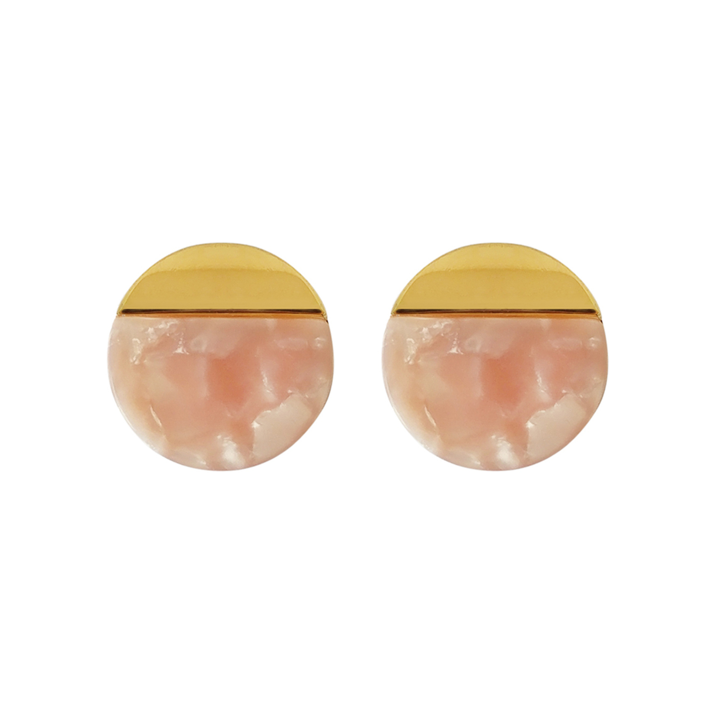 Raquel Gold-dipped Studs